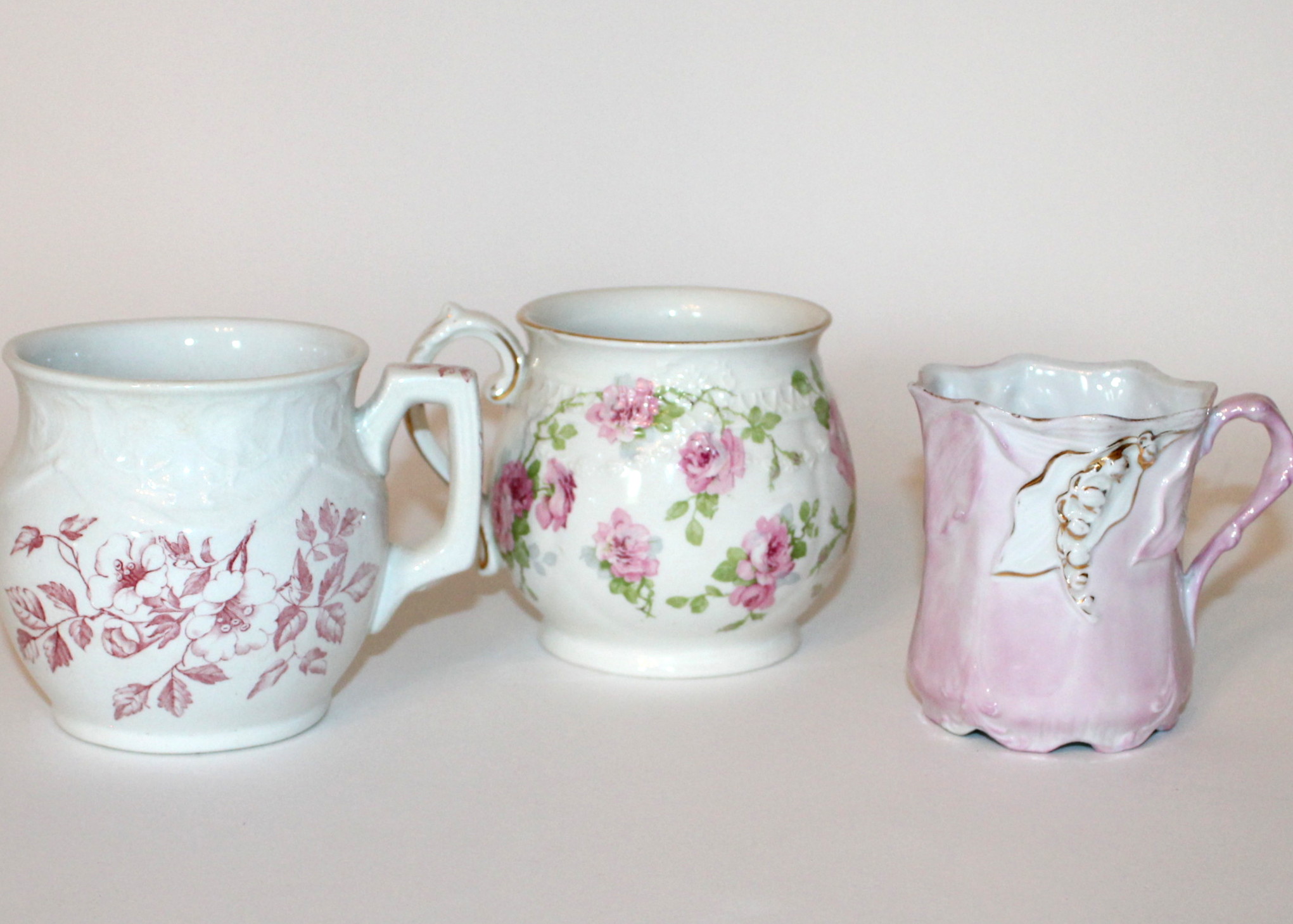 Assortment of Vintage and Antique Mismatched China