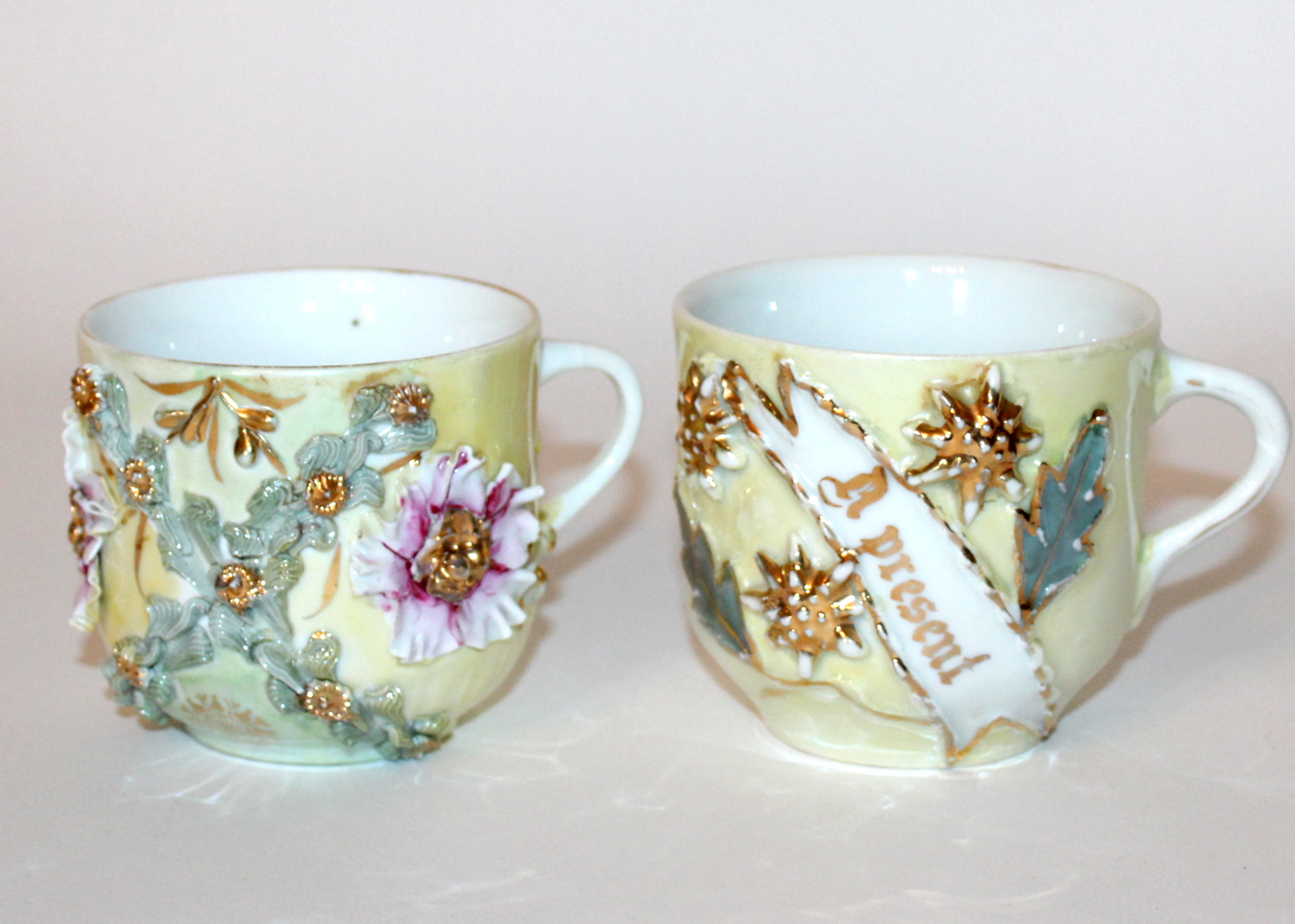 Assortment of Vintage and Antique Mismatched China