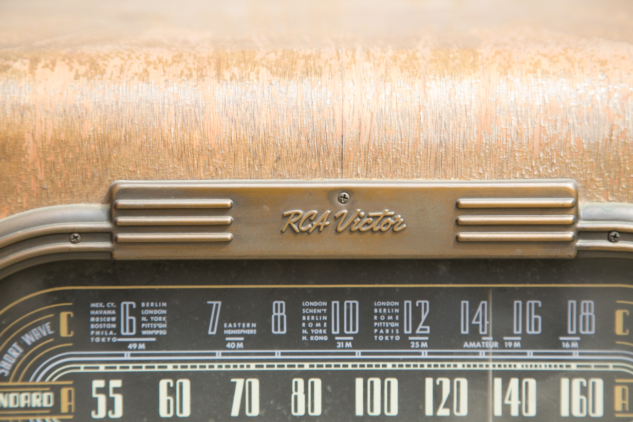 Vintage RCA Victor Radio Cabinet