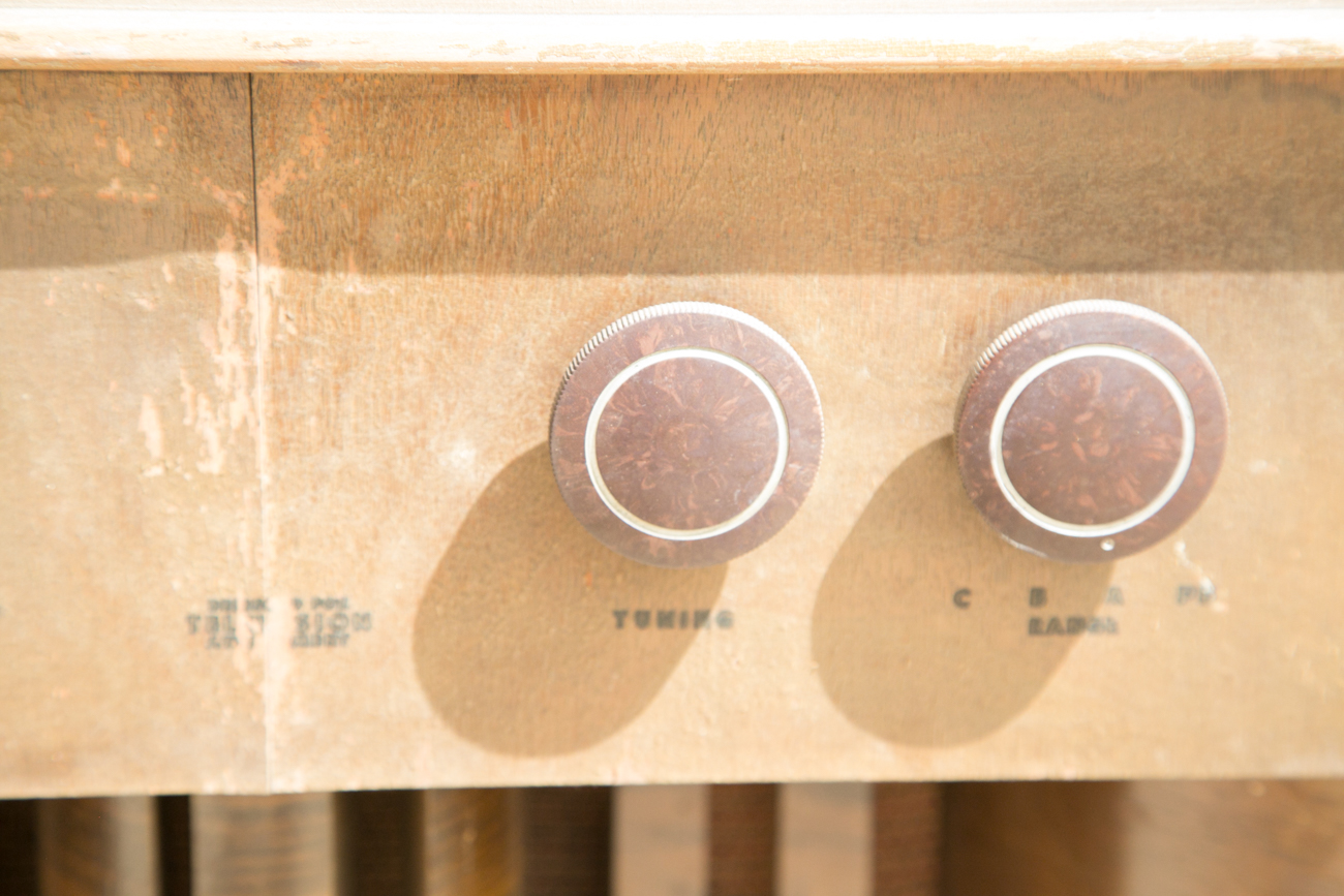 Vintage RCA Victor Radio Cabinet