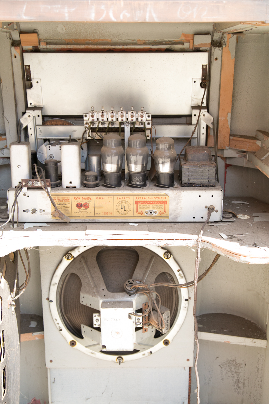 Vintage RCA Victor Radio Cabinet