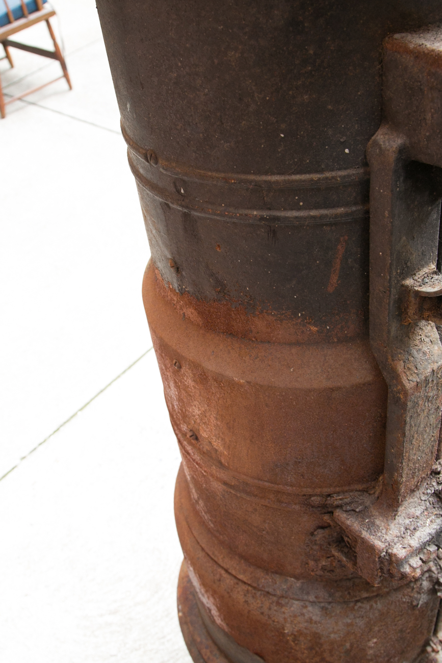 Early 1900s Pittsburg Bungalow Cast Iron Water Heater