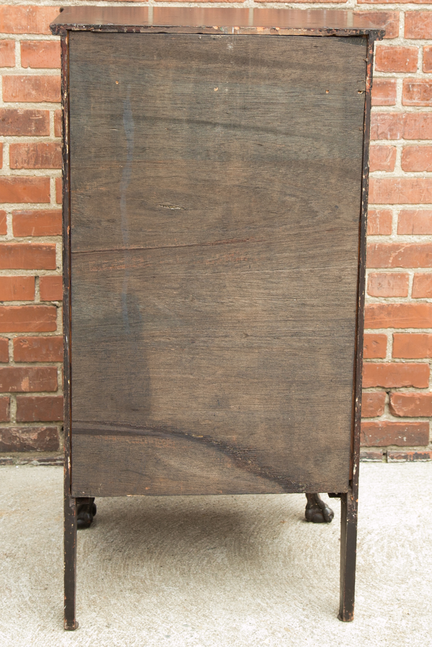 Vintage Wooden Sheet Music Cabinet