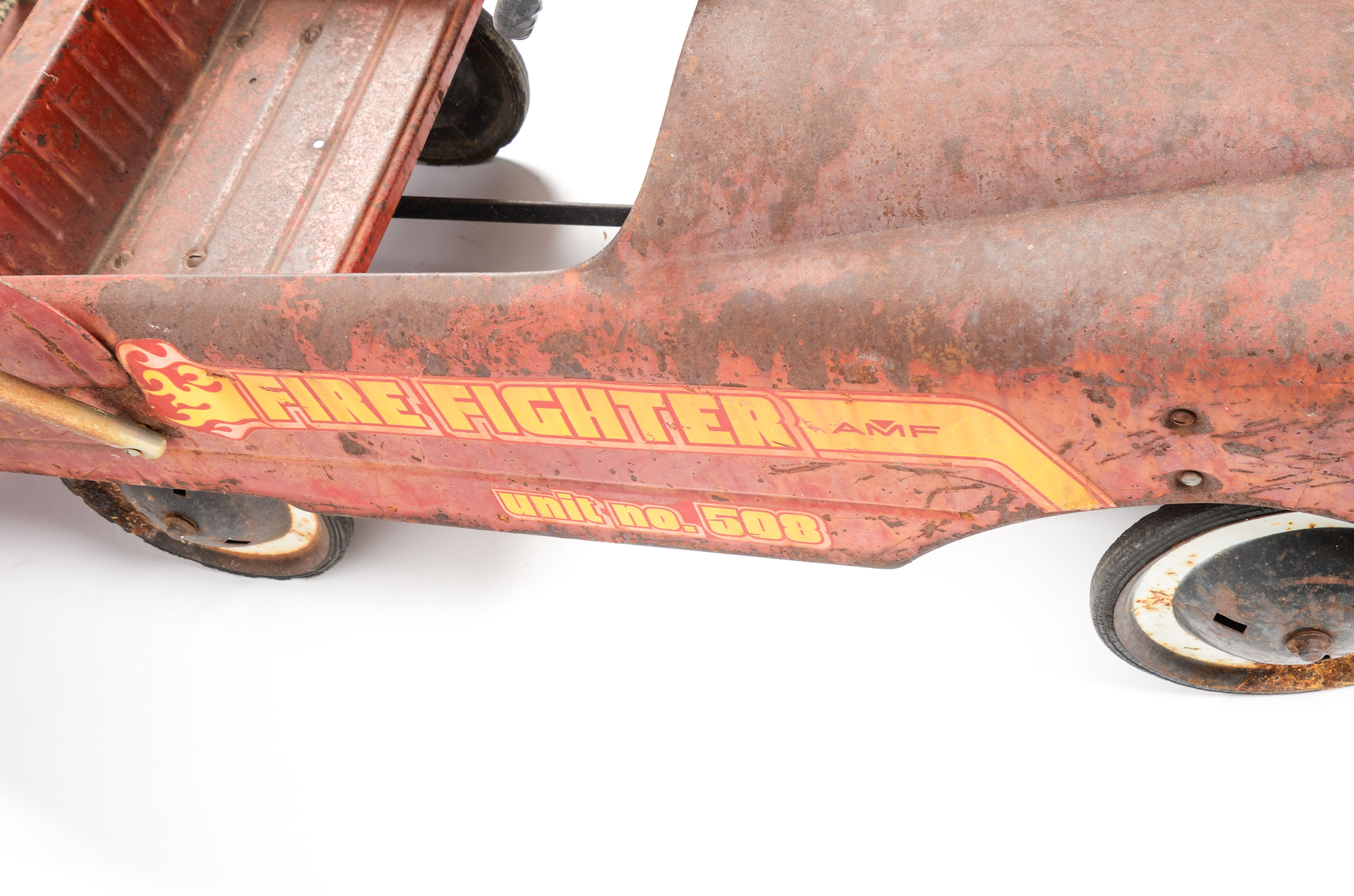 Vintage Fire Fighter Pedal Car