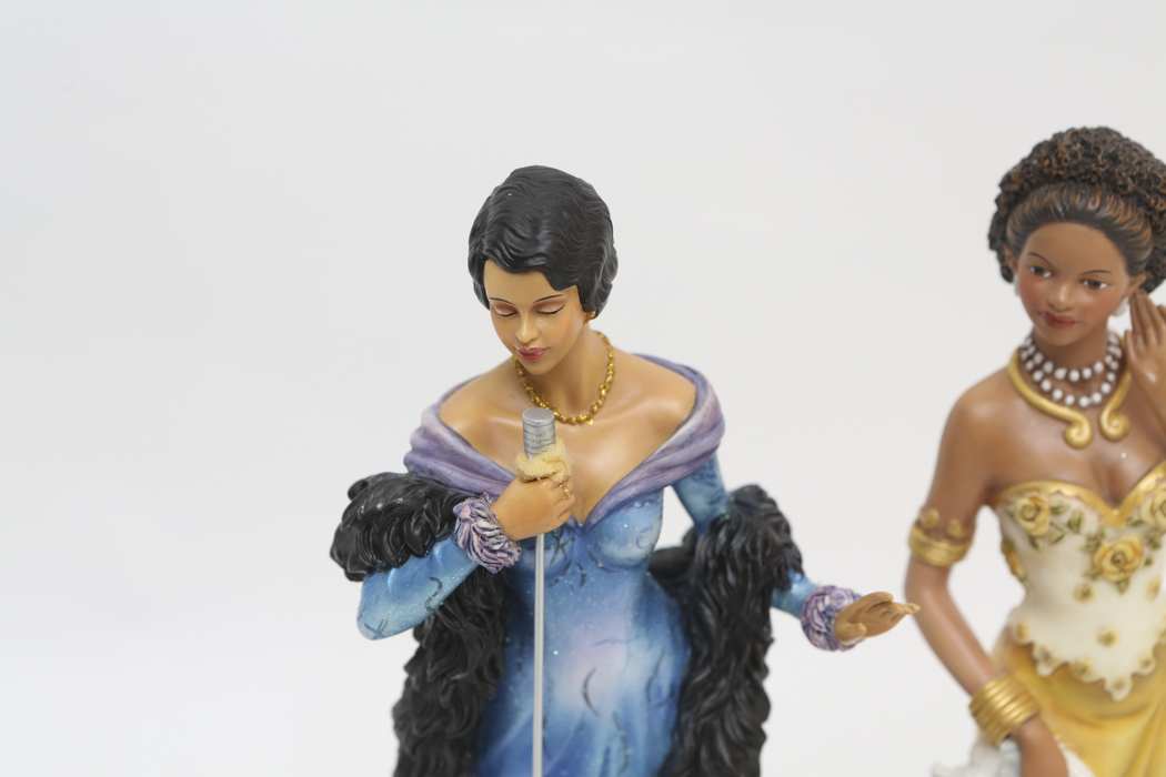 "Marissa" and "Gloria" Figurines by Home Interiors