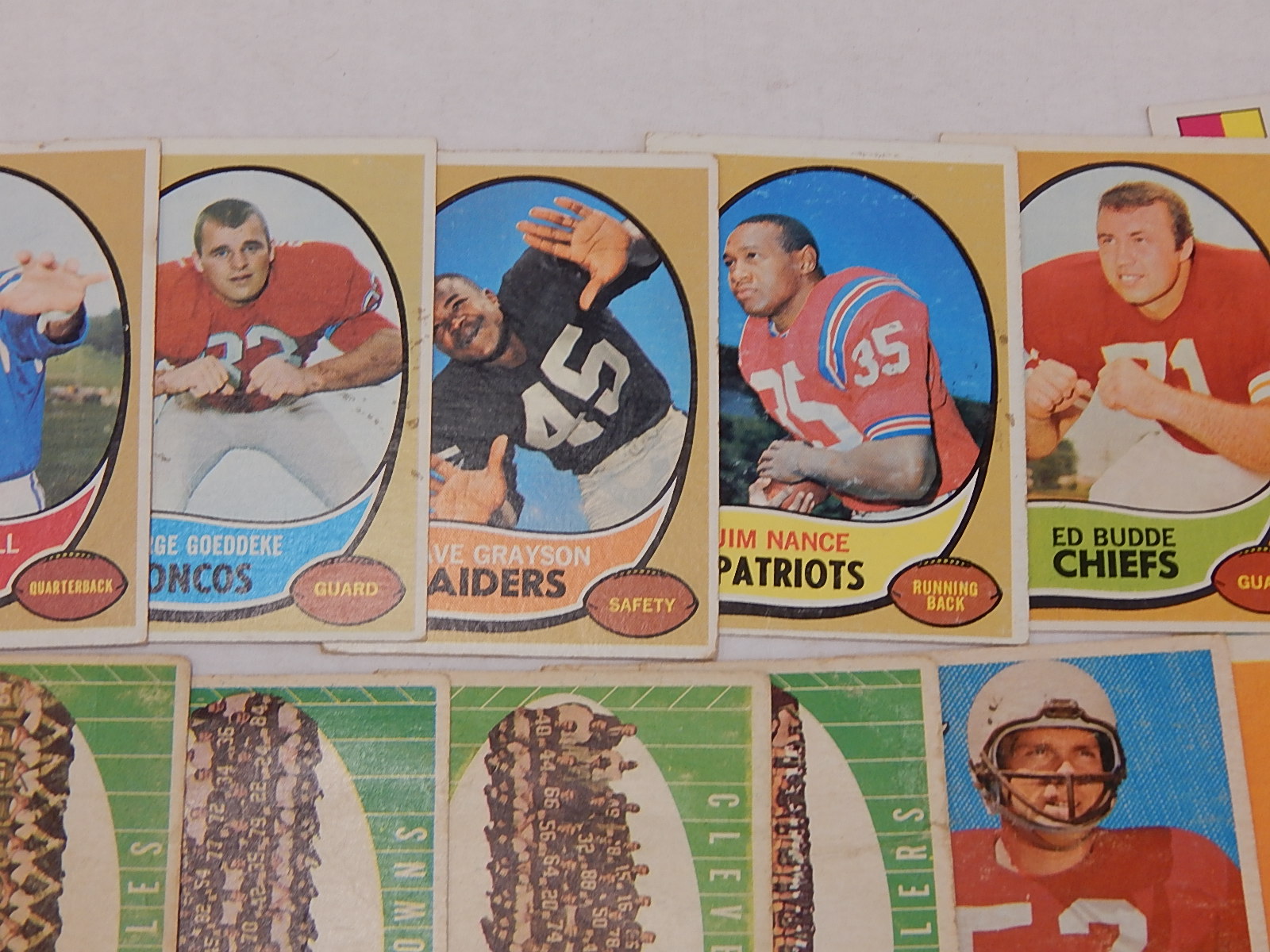 1950s to 1970s Mostly TOPPS Football Card Collection