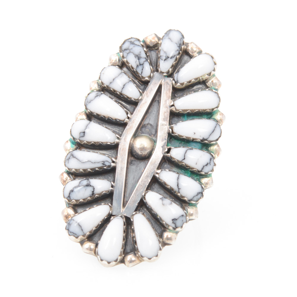 Sterling Silver Native American Style Ring