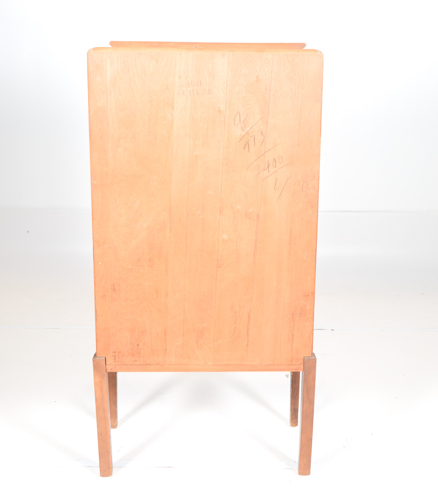 Vintage Maple China Cabinet