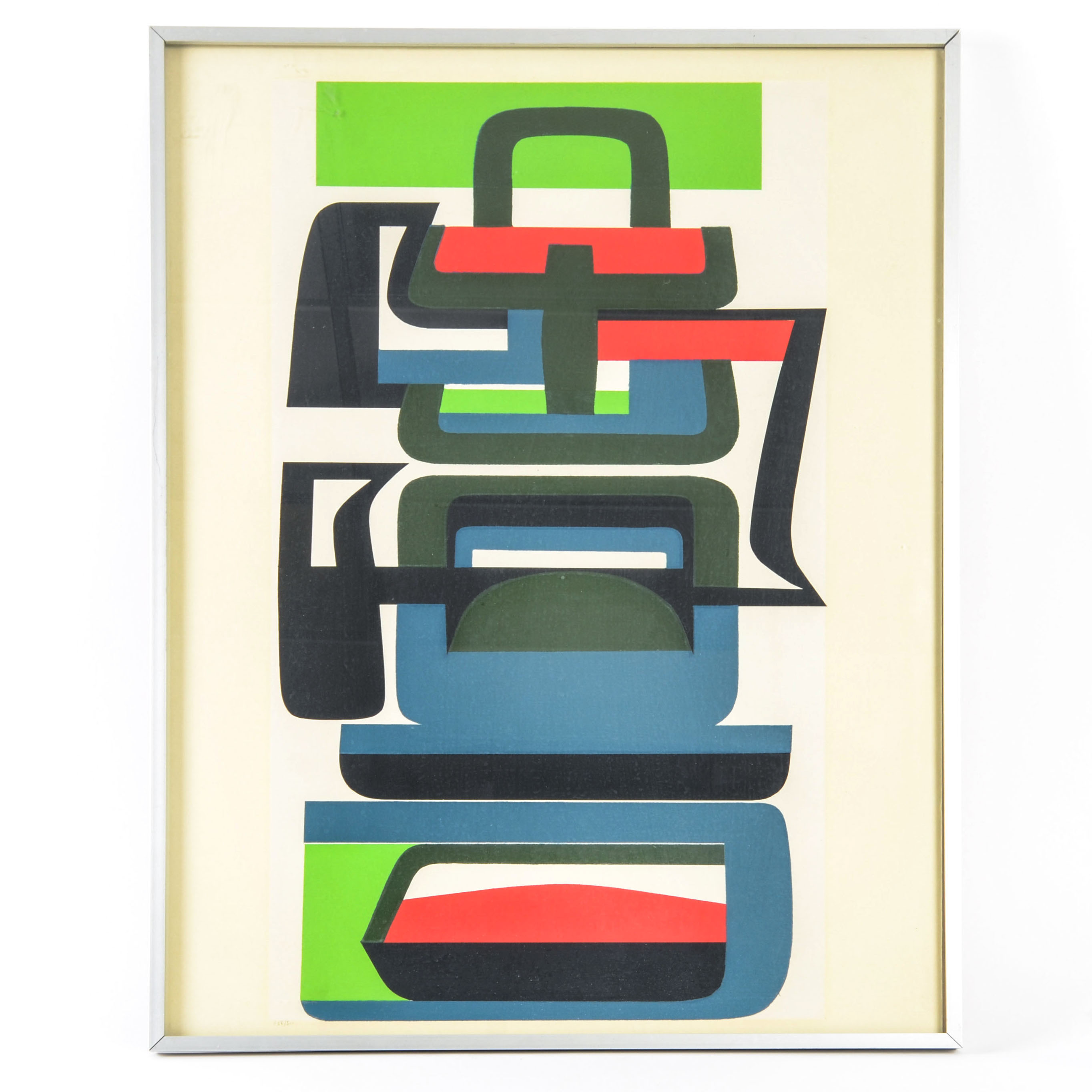 Jean Dewasne Modern Serigraph