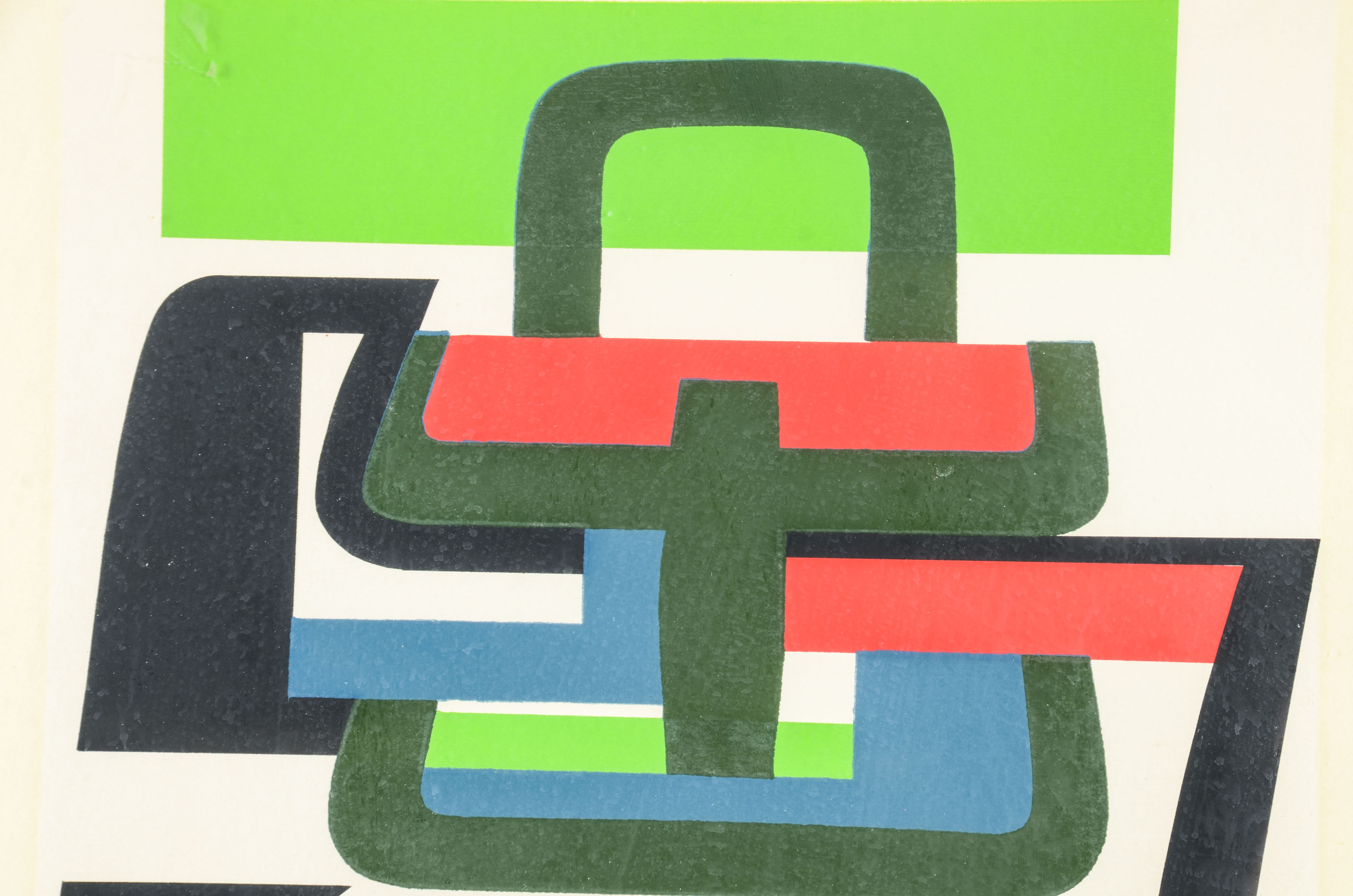 Jean Dewasne Modern Serigraph
