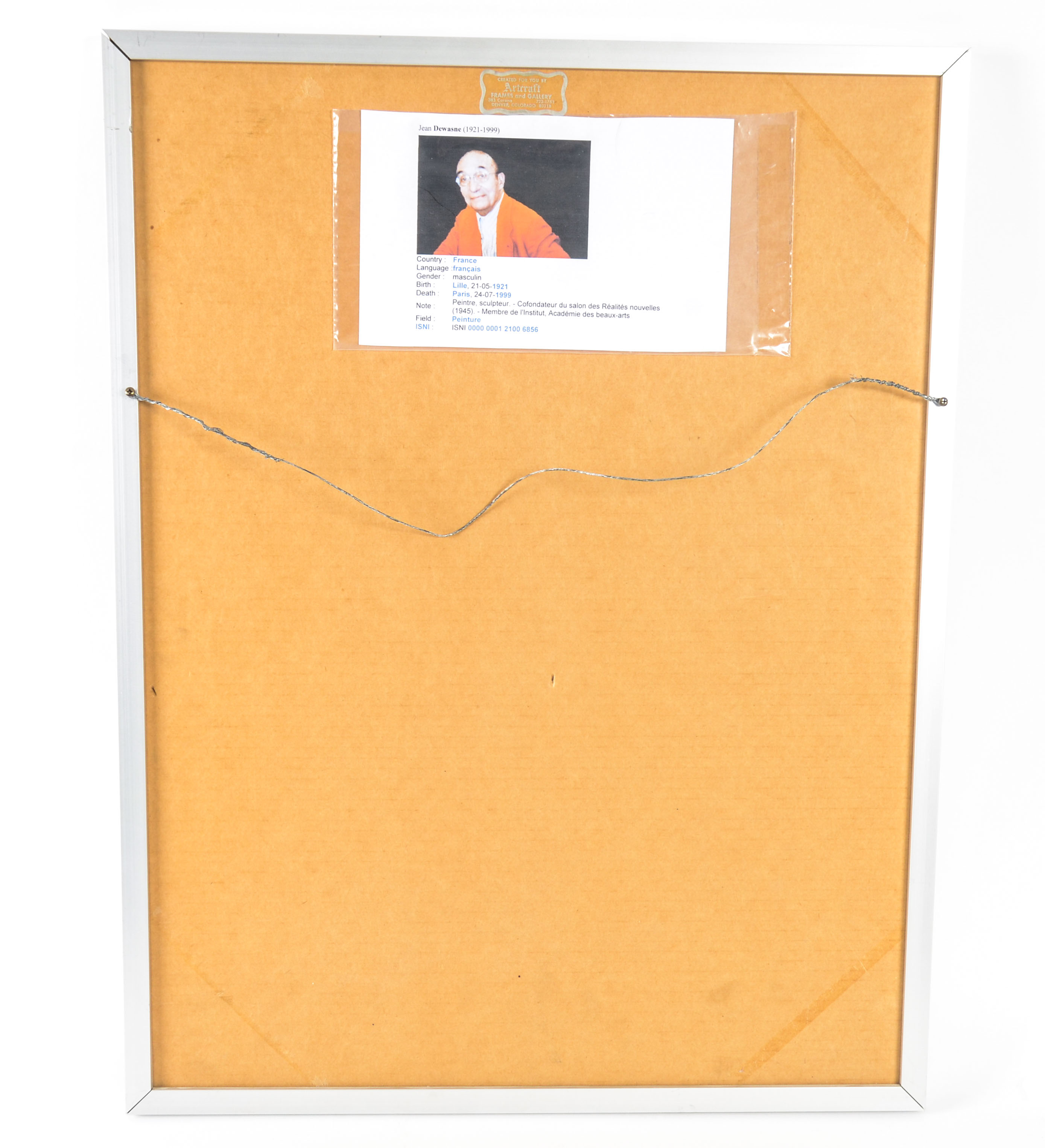 Jean Dewasne Modern Serigraph