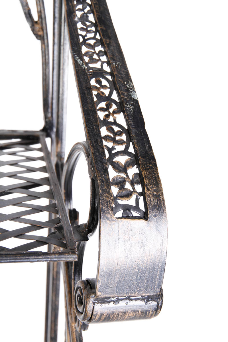 Ornate Metal Baker's Rack