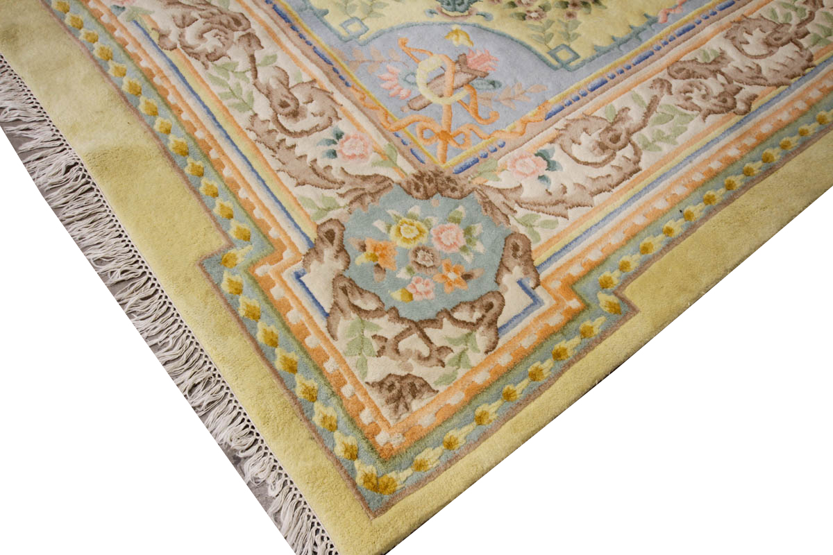 Power Loomed Chinese Carved Area Rug