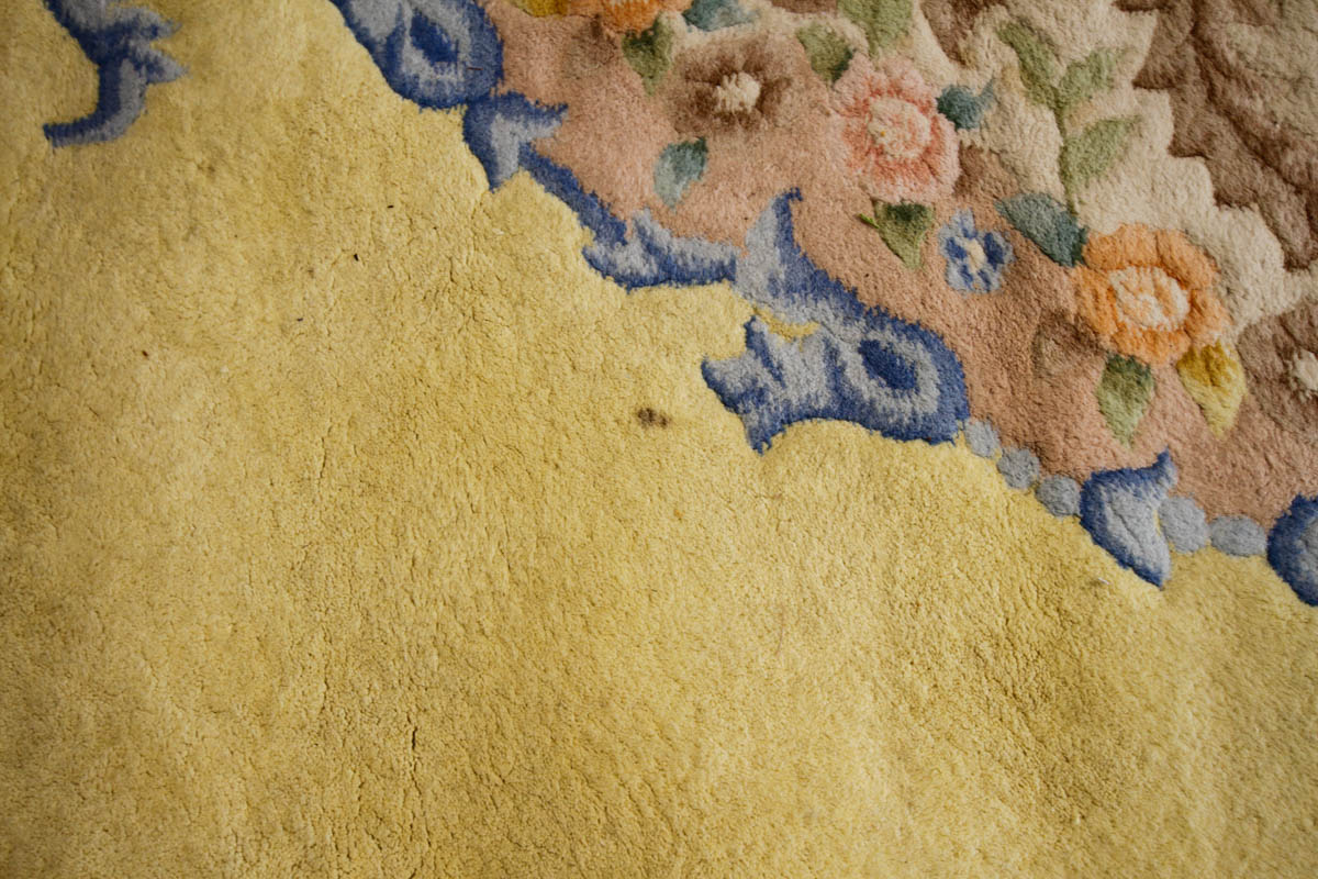 Power Loomed Chinese Carved Area Rug