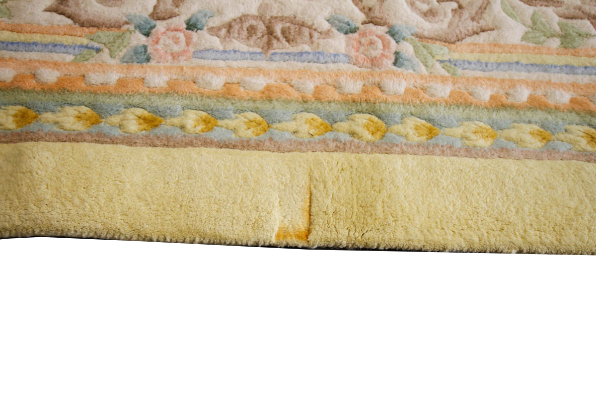 Power Loomed Chinese Carved Area Rug