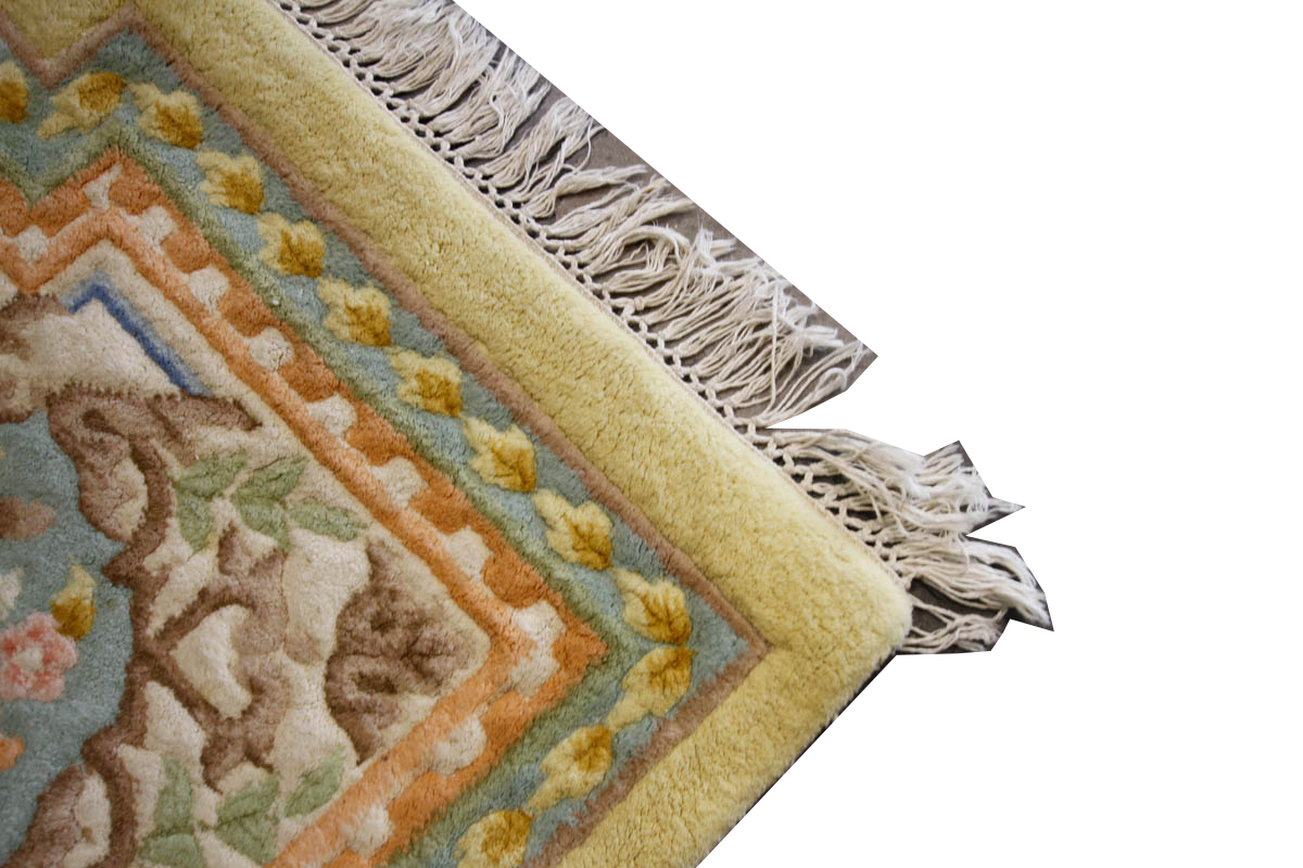 Power Loomed Chinese Carved Area Rug