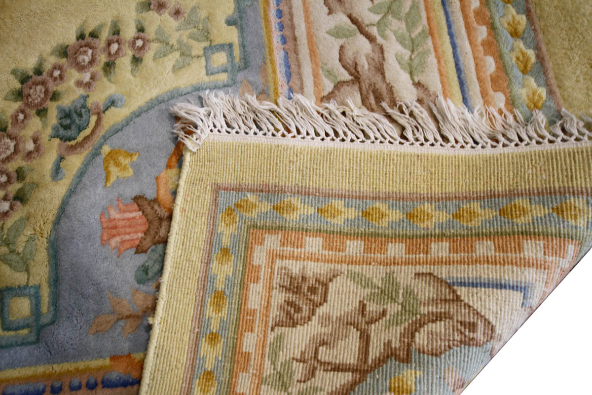 Power Loomed Chinese Carved Area Rug