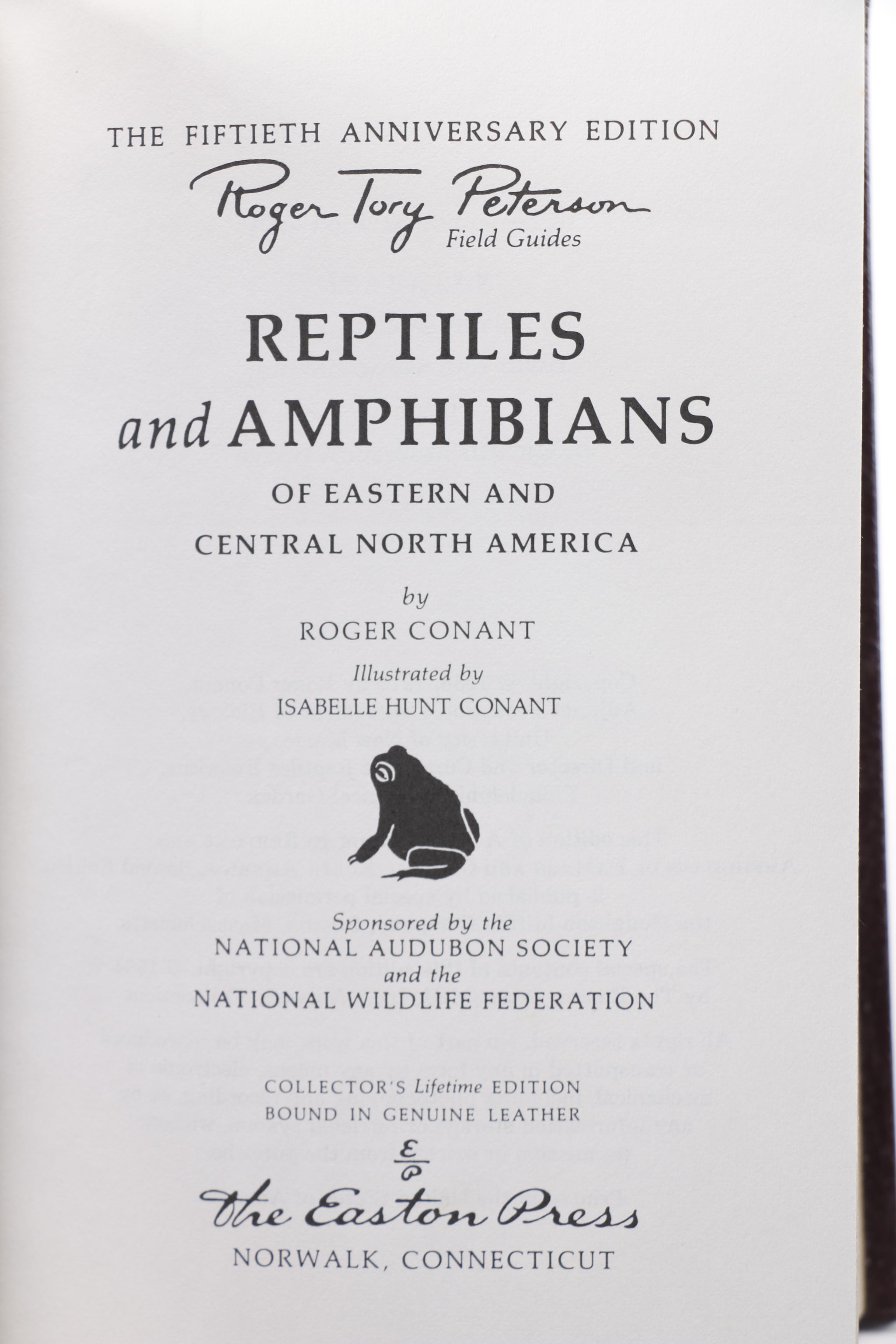 Four 50th Anniversary and Two Early Editions From "Peterson Field Guide Series"