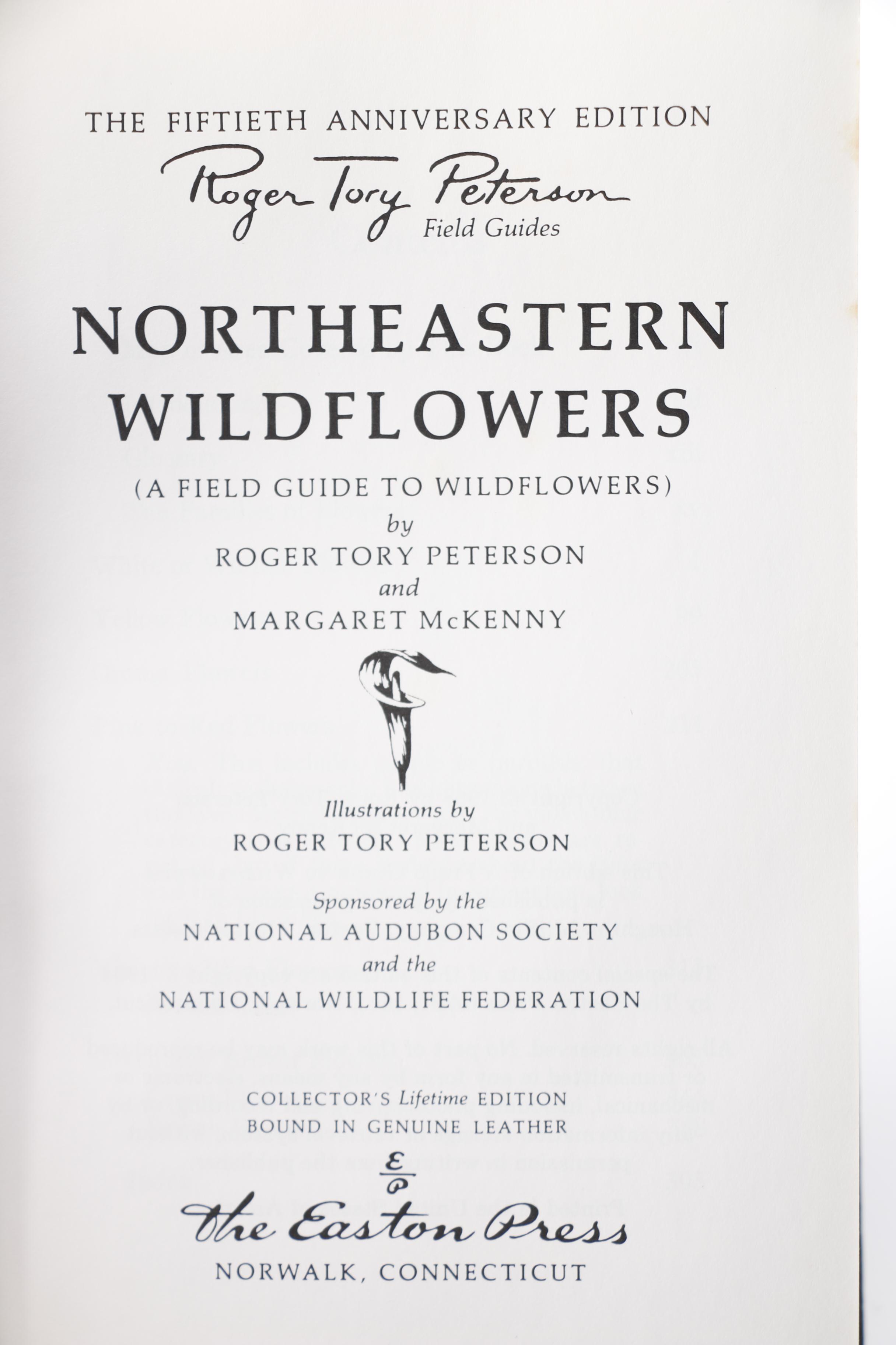Four 50th Anniversary and Two Early Editions From "Peterson Field Guide Series"