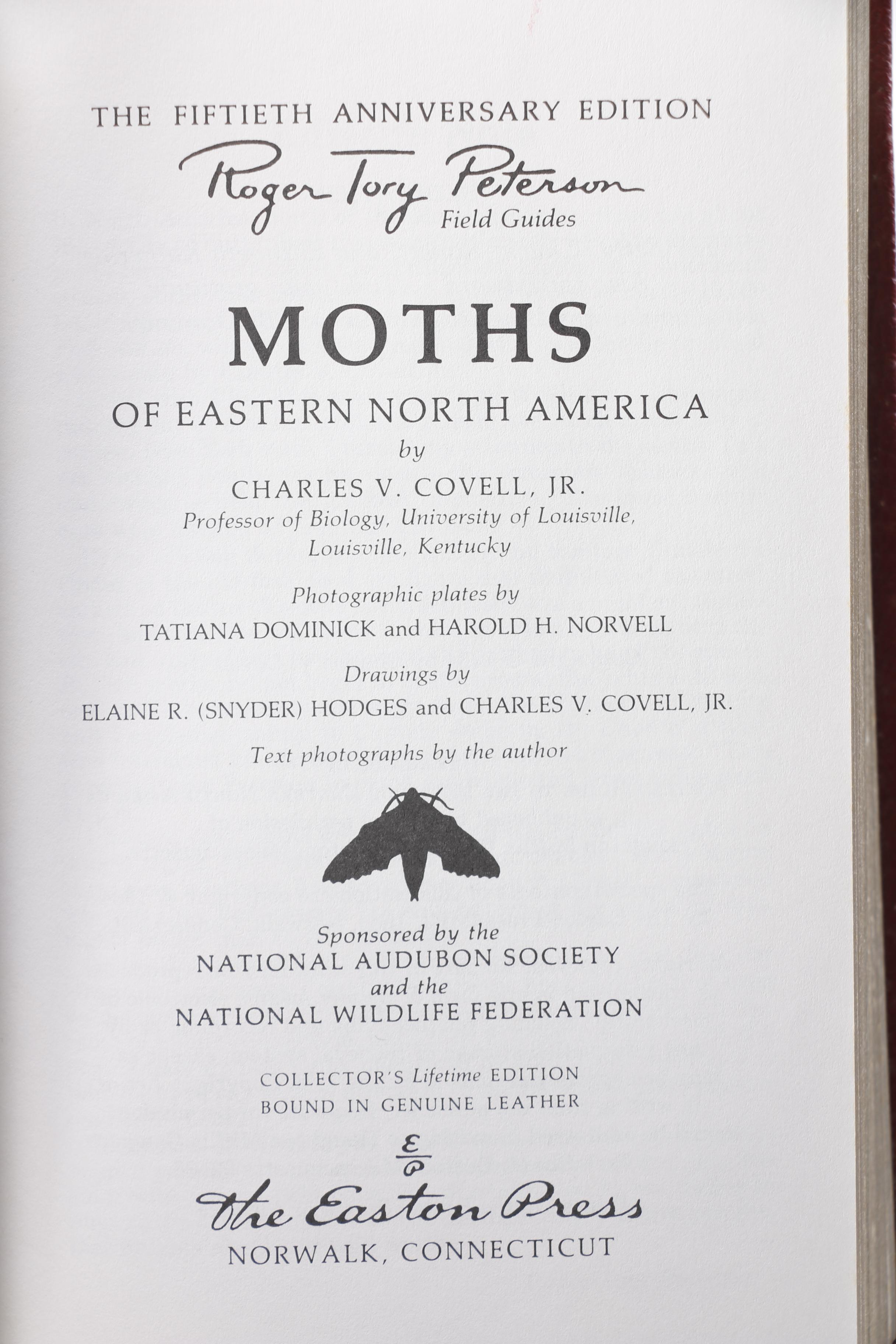 Four 50th Anniversary and Two Early Editions From "Peterson Field Guide Series"