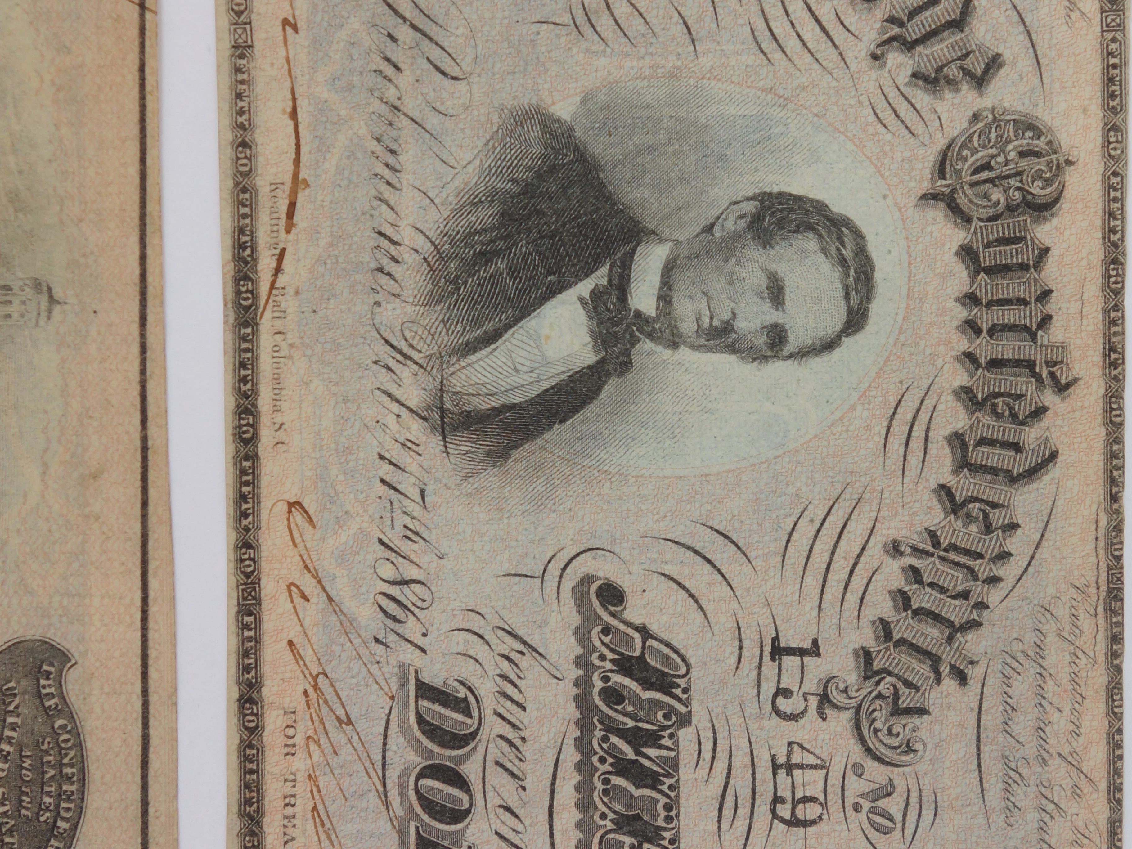 Collection of Confederate States of America Banknotes