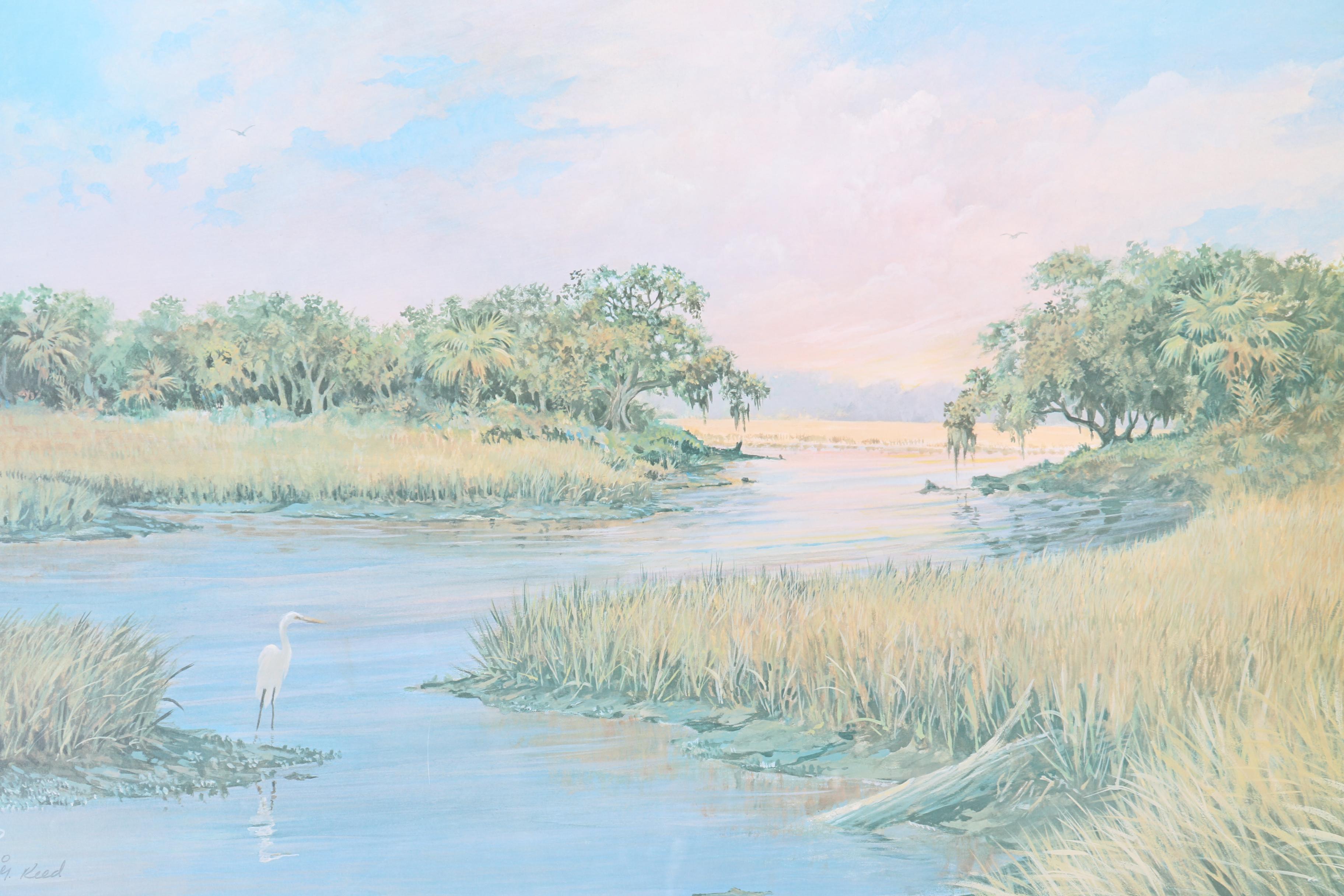 James Reed Limited Edition Offset Lithograph "Morning Glow"