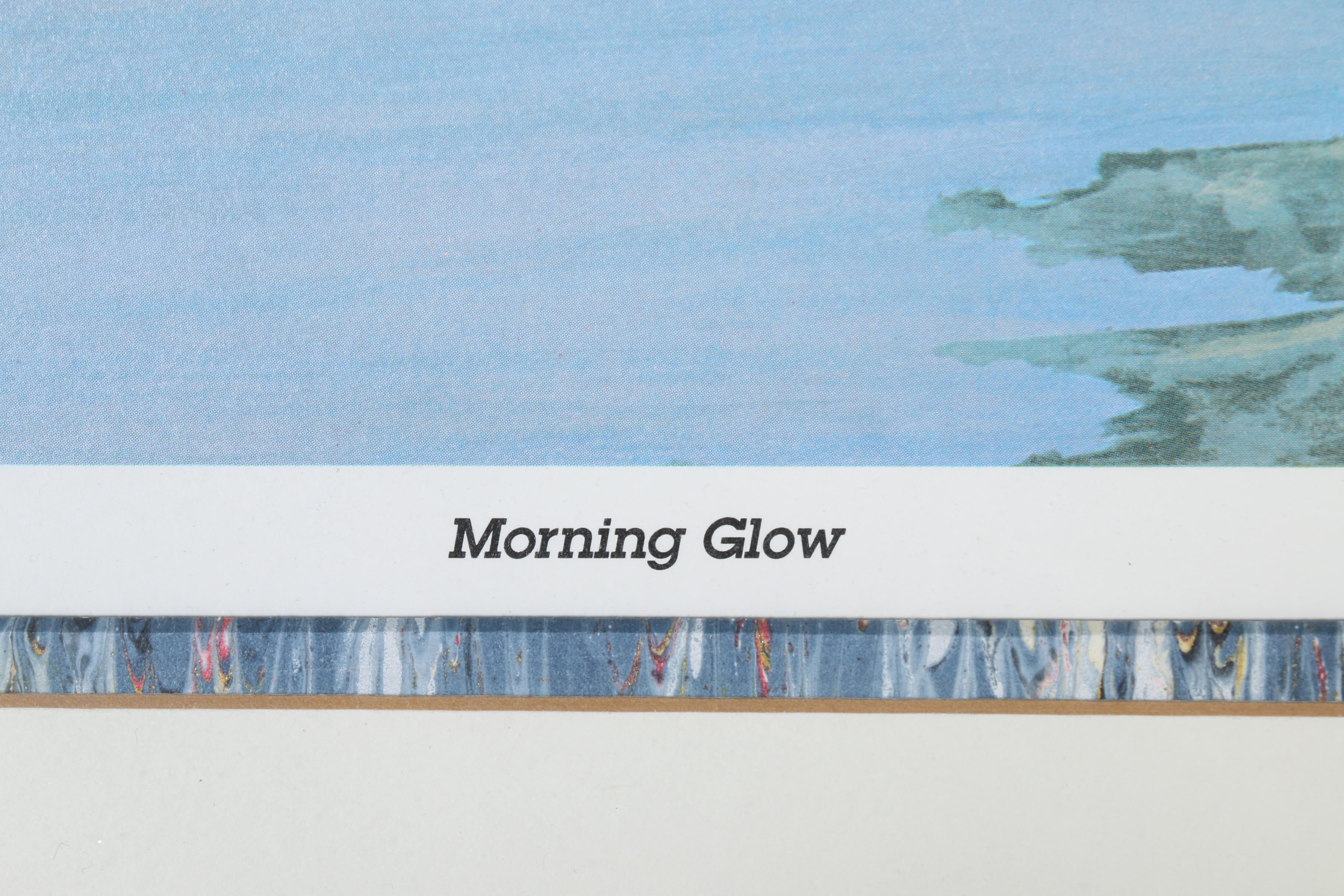 James Reed Limited Edition Offset Lithograph "Morning Glow"