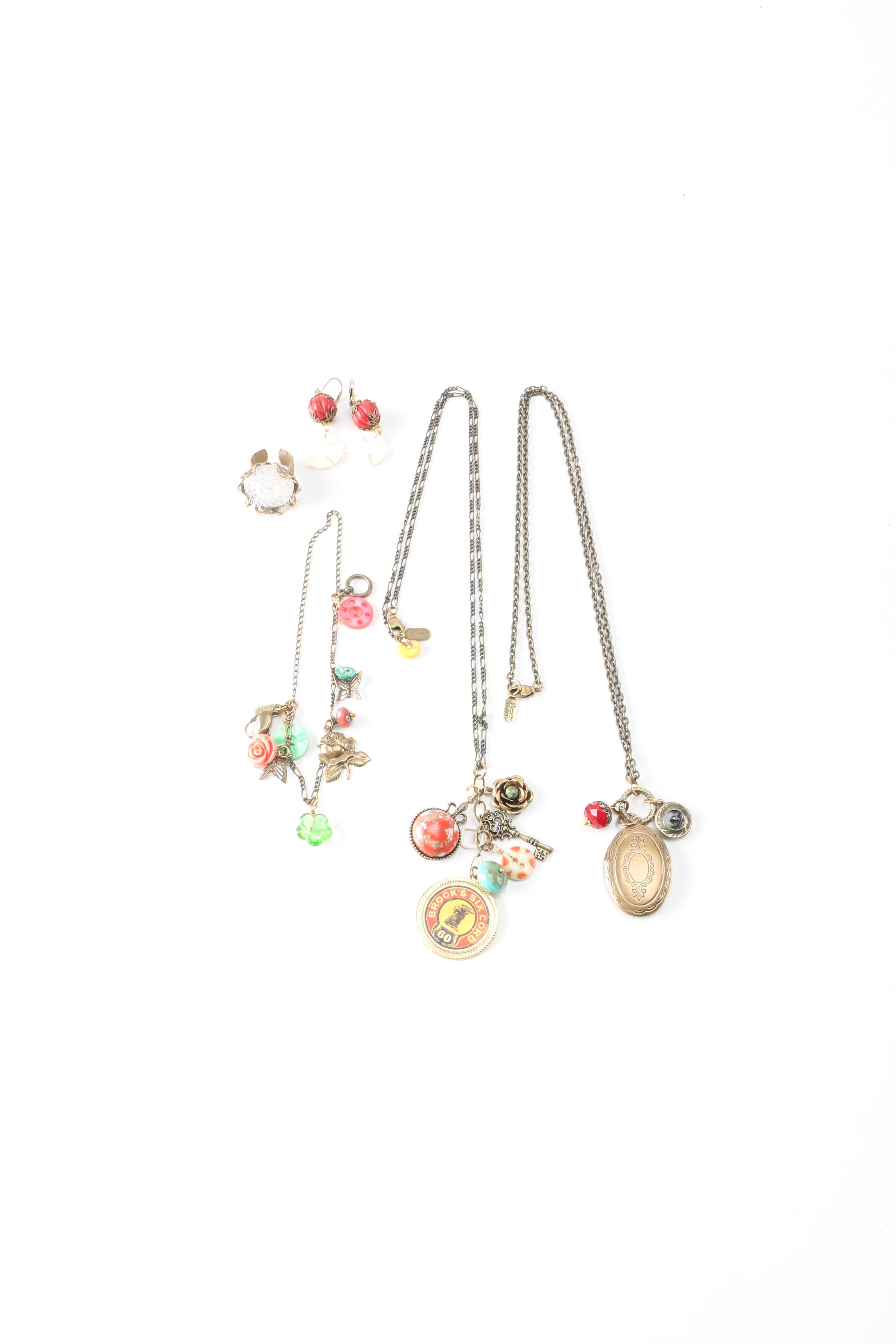 Re-Purposed Button Jewelry