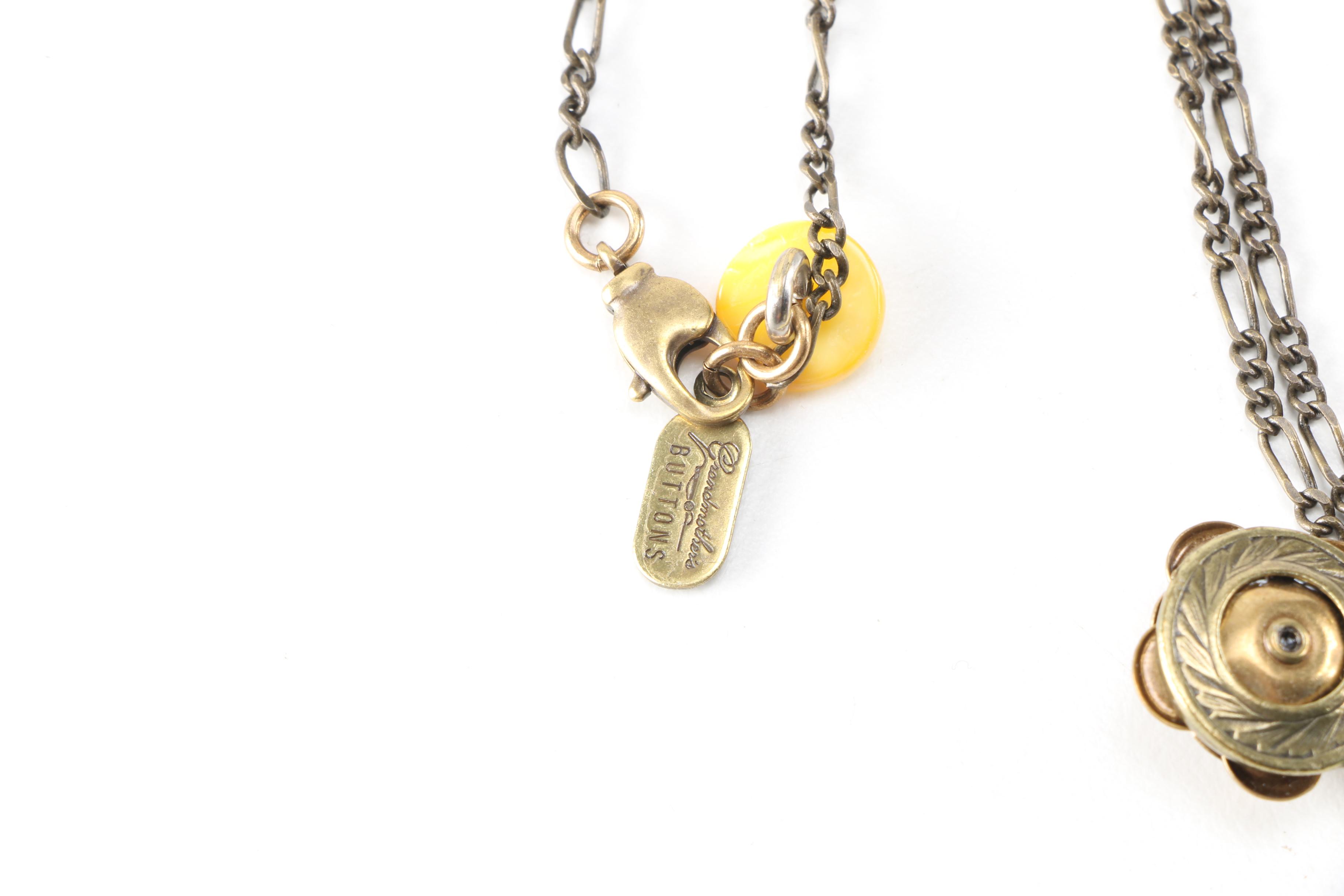 Re-Purposed Button Jewelry