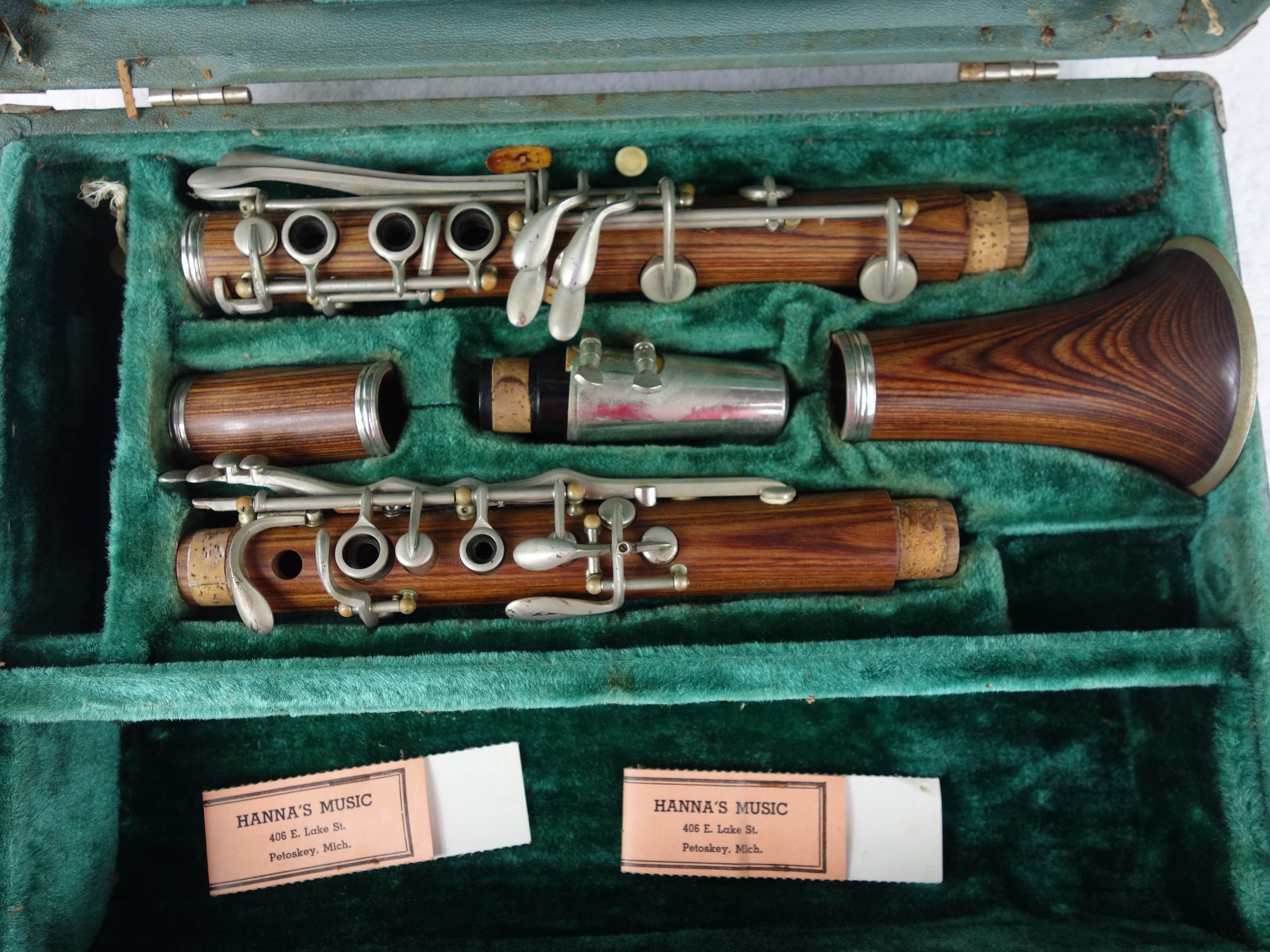 Mid-Century Conn Pan-American "Propeller Wood" Clarinet