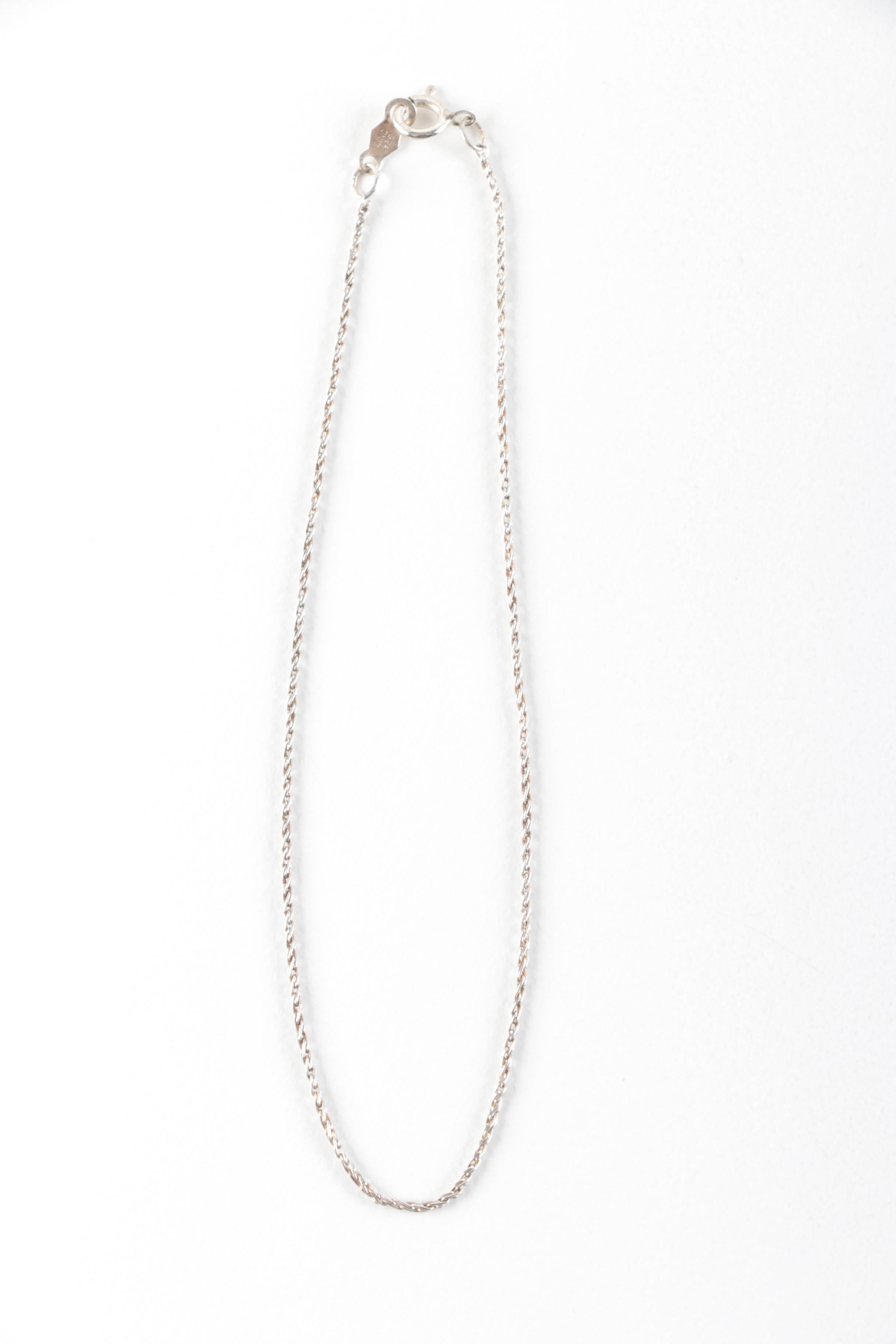 Sterling Silver Jewelry with Flowers Encased in Resin