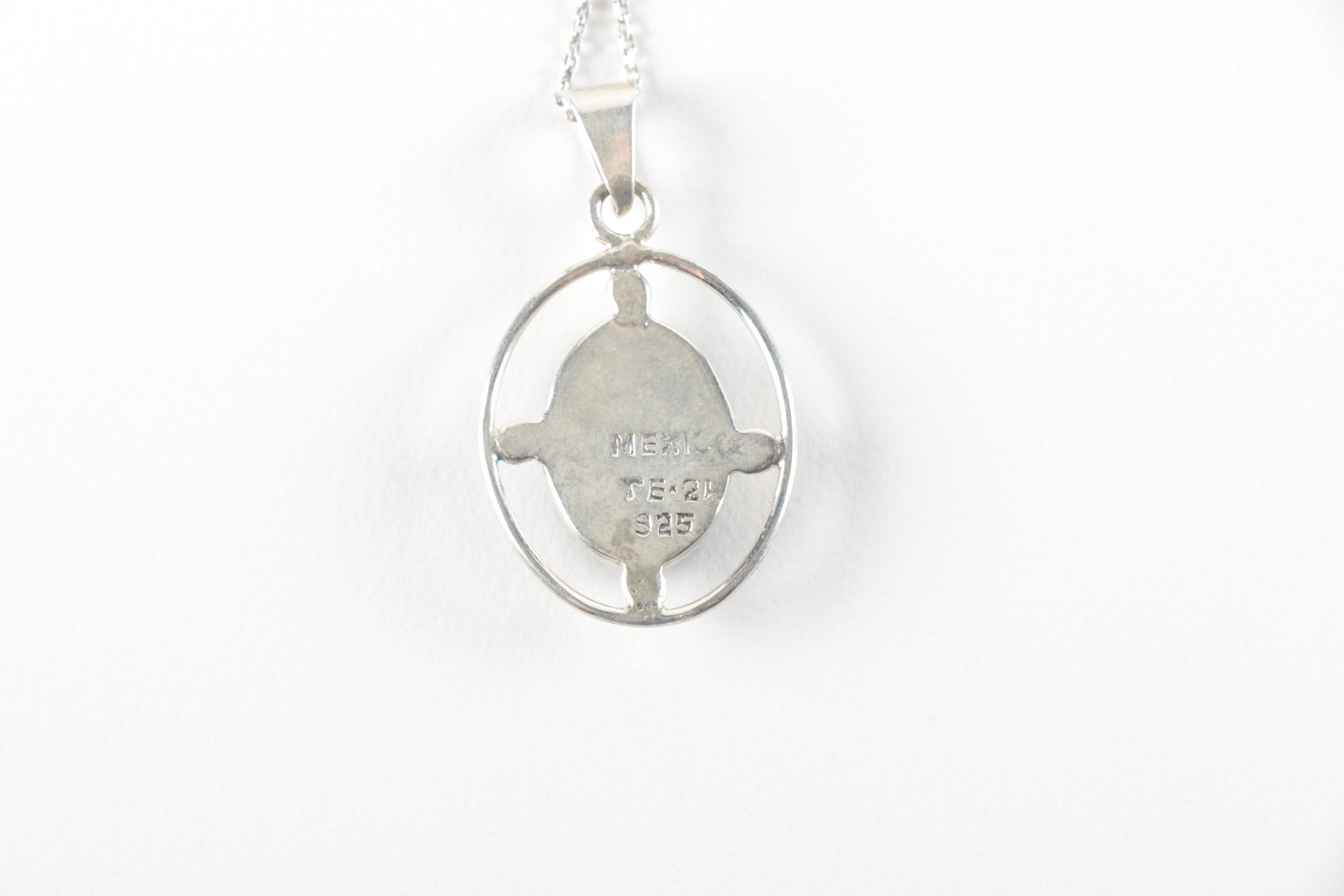 Sterling Silver Jewelry with Flowers Encased in Resin