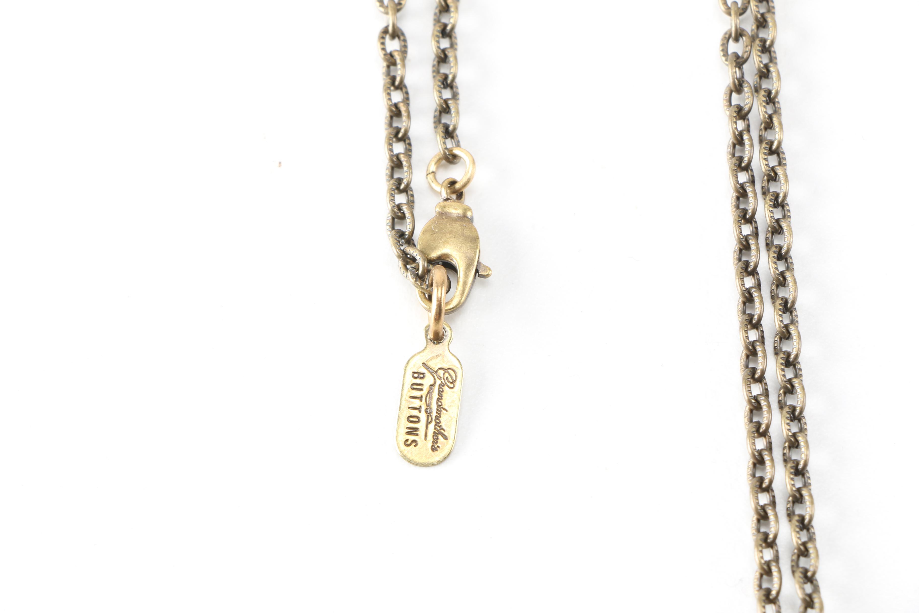 Brass Tone Costume Jewelry