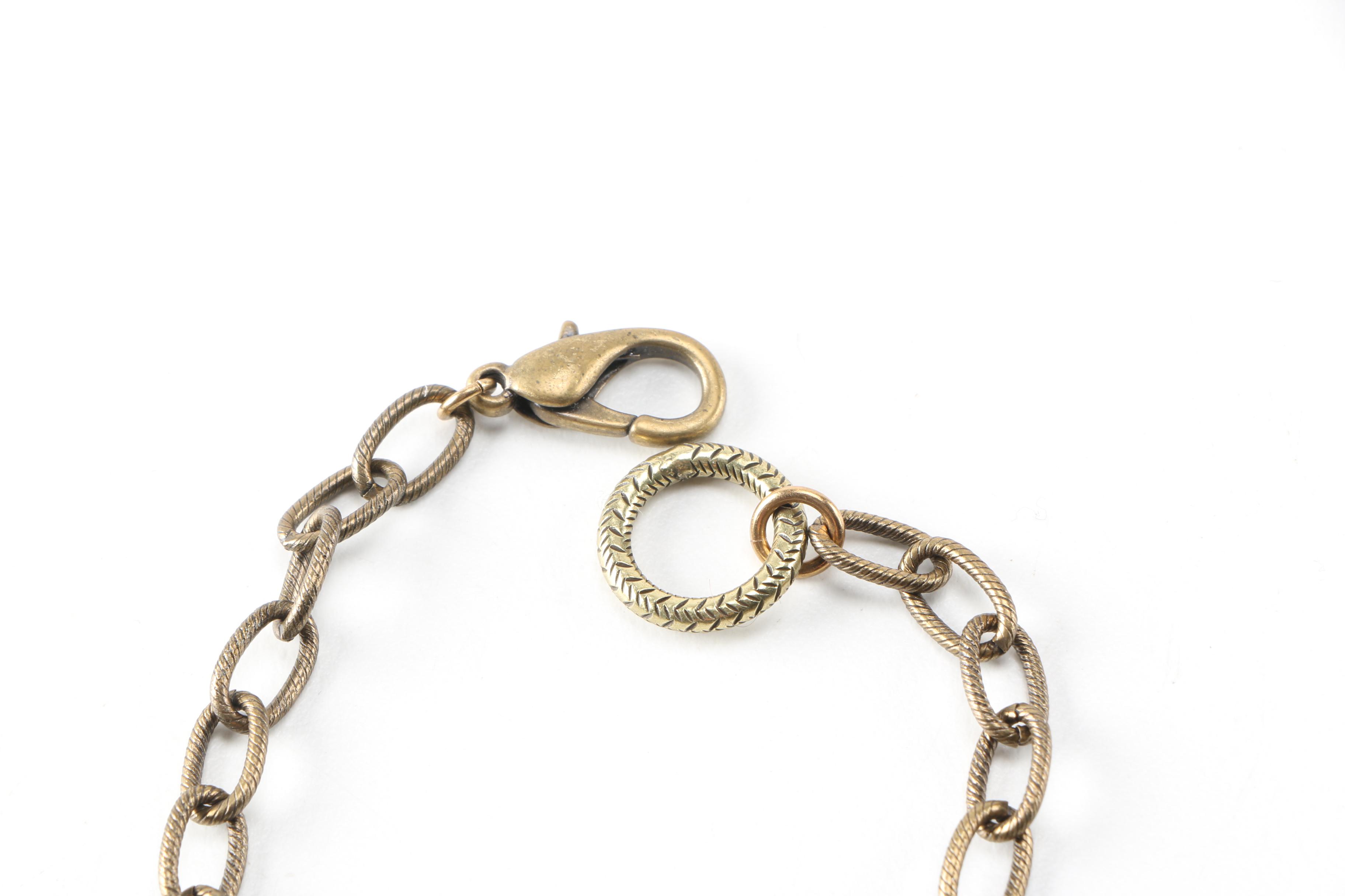 Brass Tone Costume Jewelry