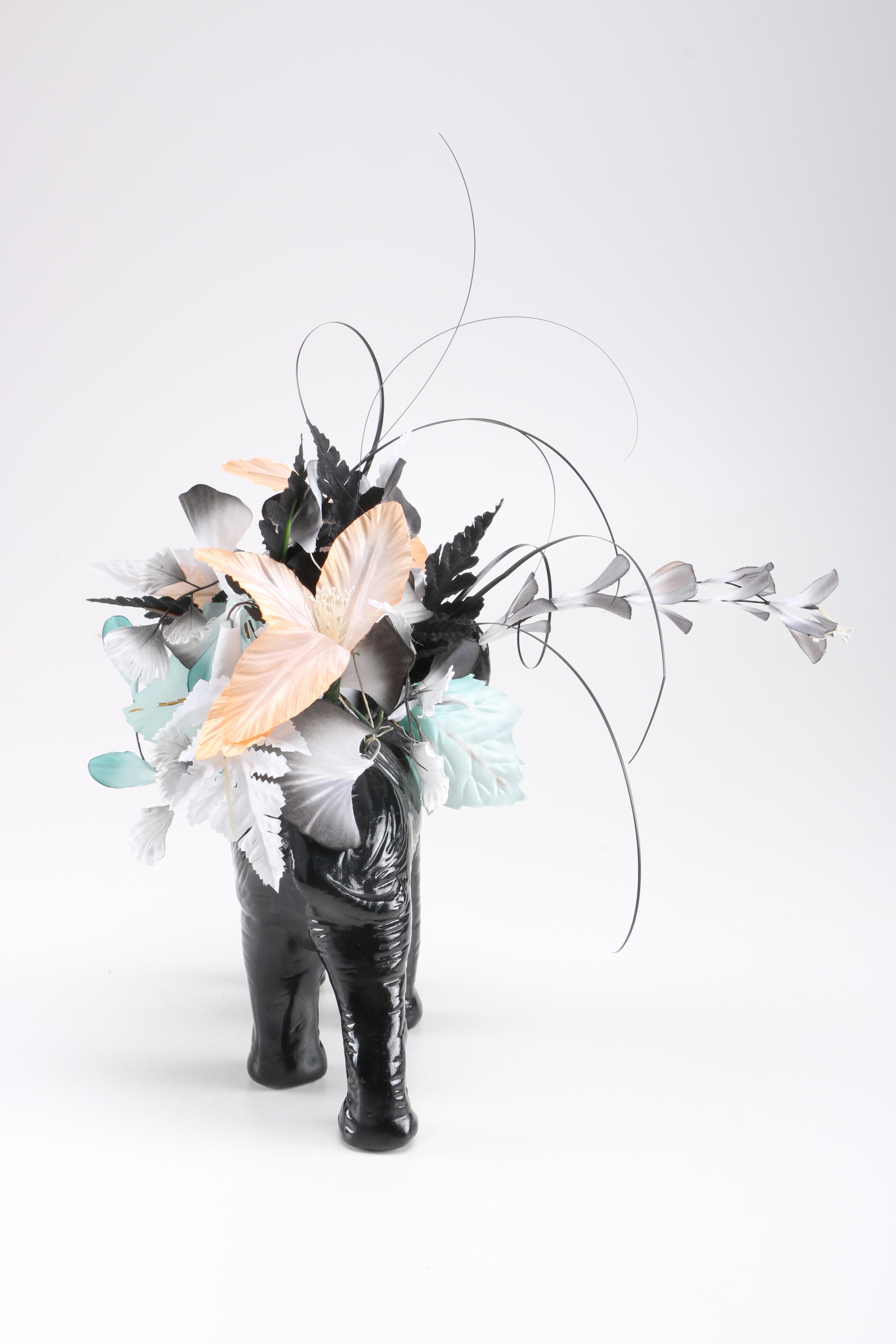 Elephant Planter Decor Piece