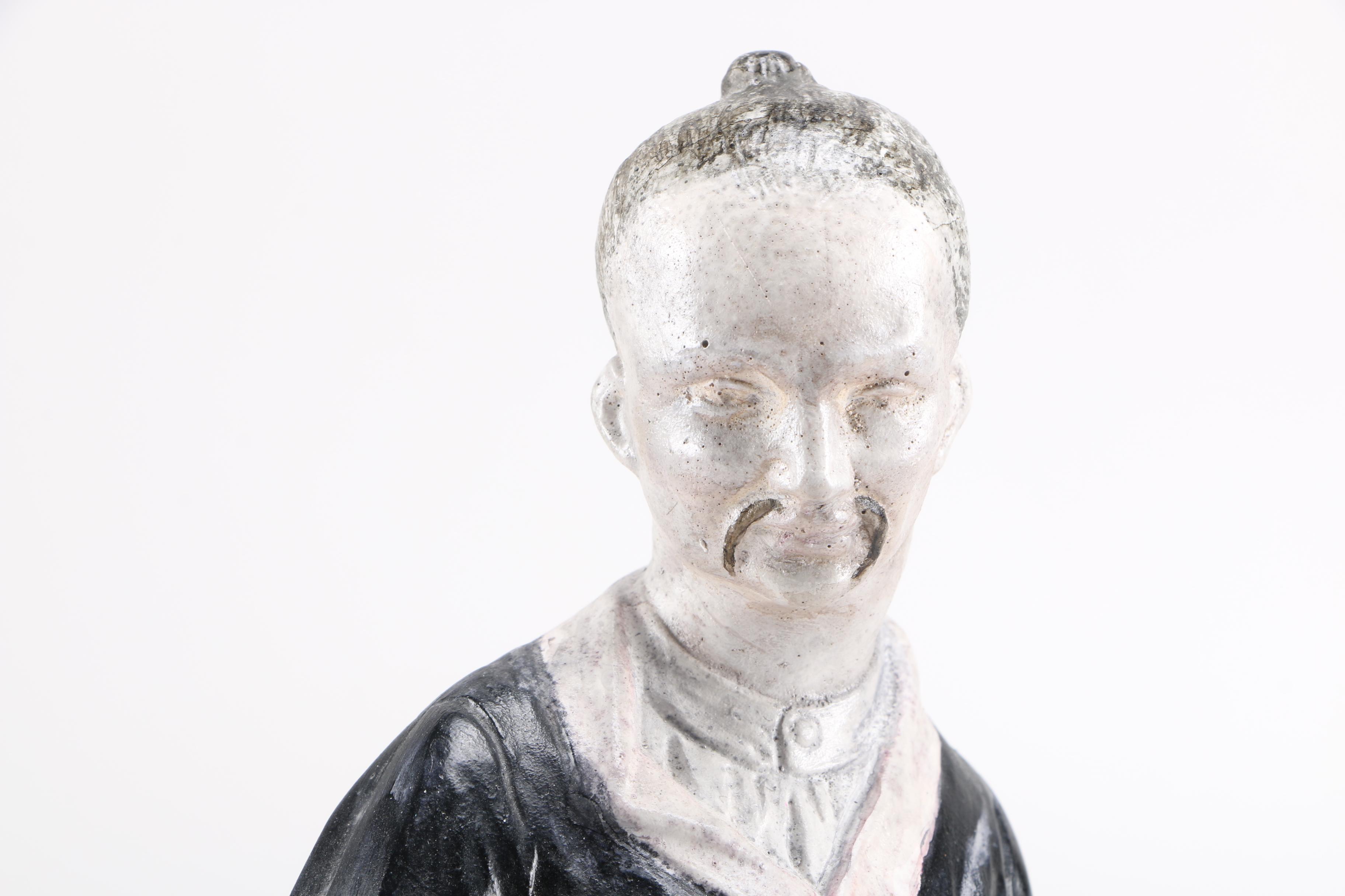 Chinese Style Ceramic and Plaster Figurines