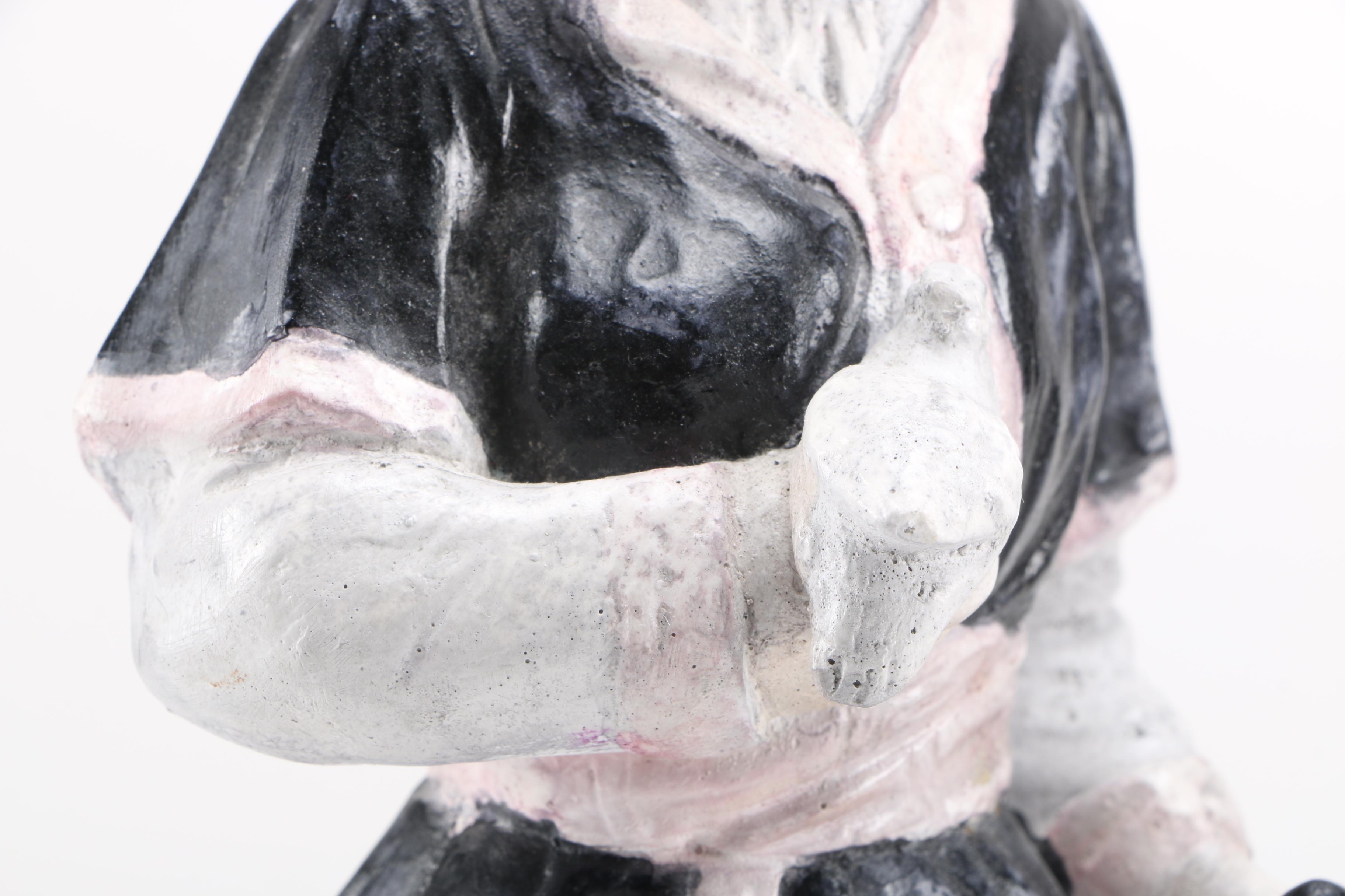 Chinese Style Ceramic and Plaster Figurines