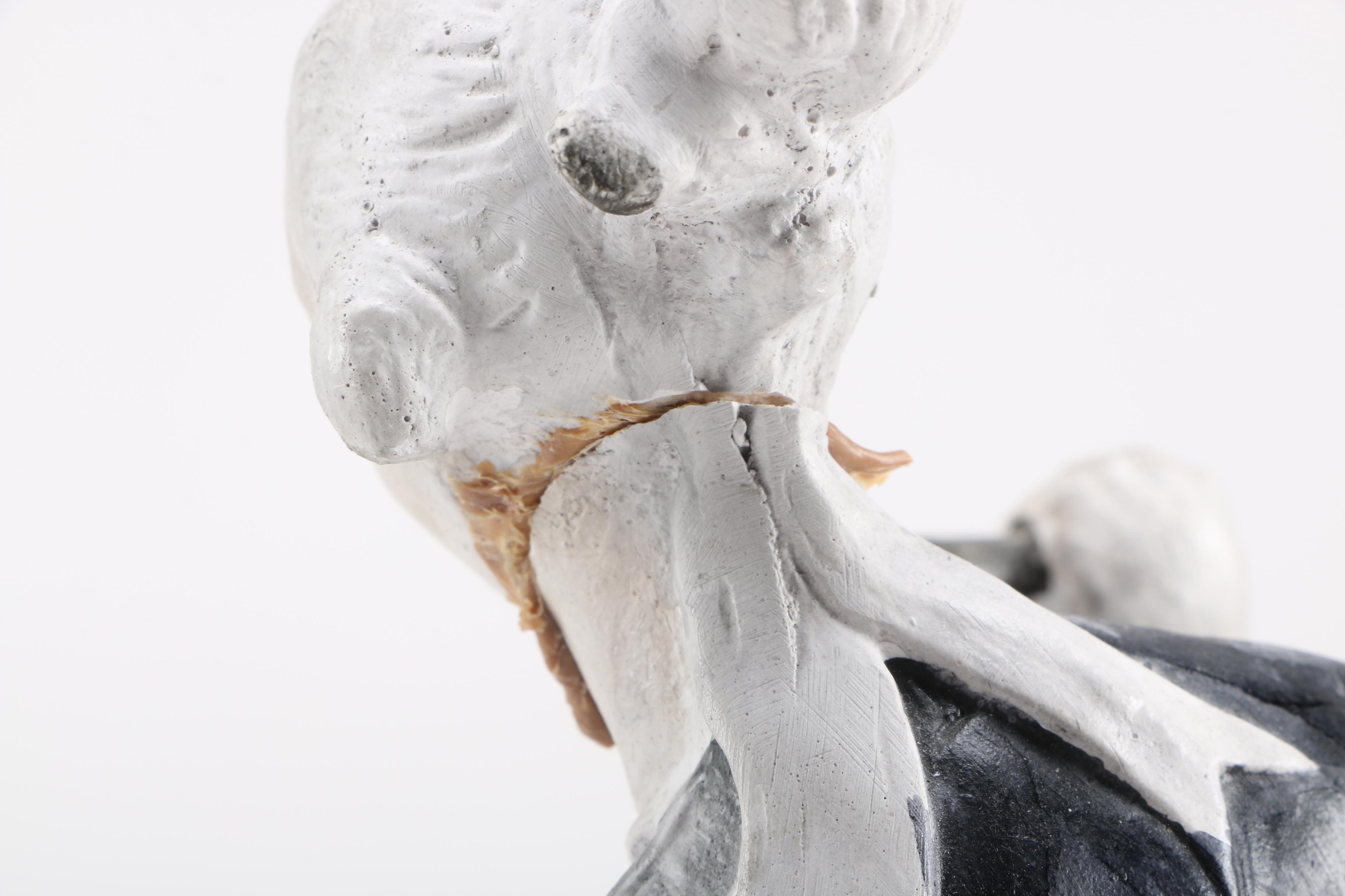 Chinese Style Ceramic and Plaster Figurines