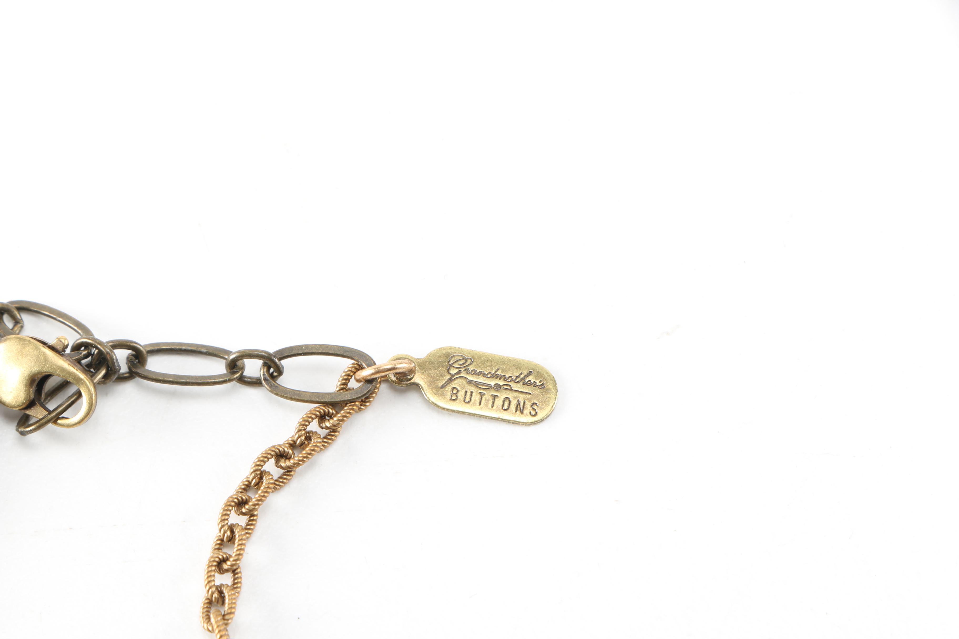 Re-Purposed Button Jewelry