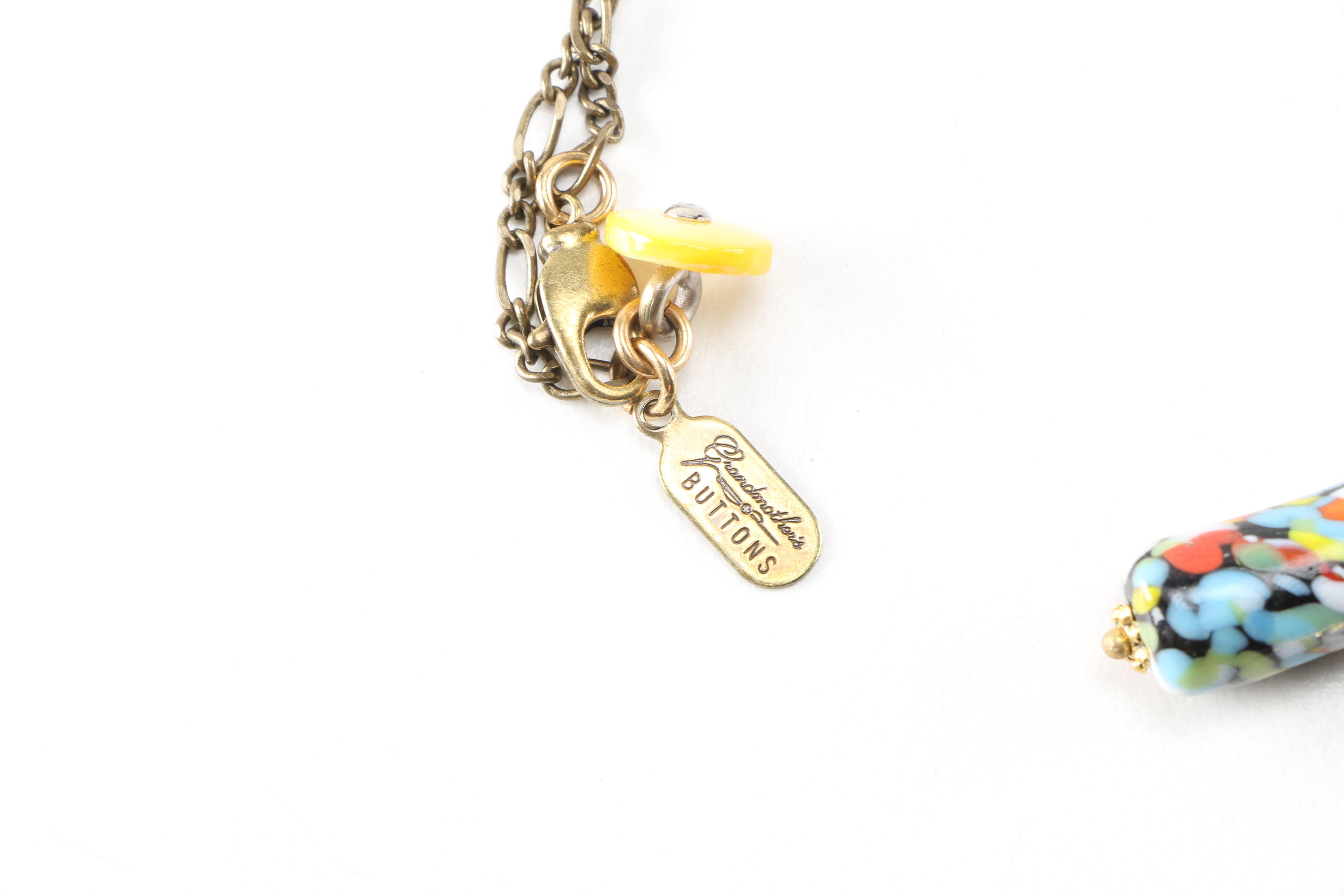 Re-Purposed Button Jewelry