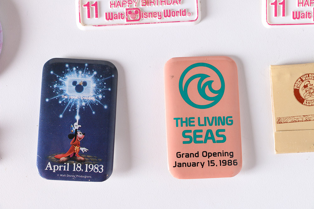 Disney Collectibles Including Anniversary Pins
