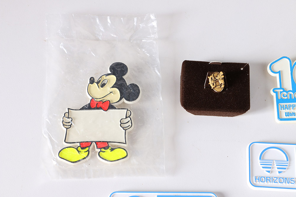 Disney Collectibles Including Anniversary Pins
