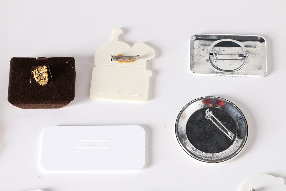 Disney Collectibles Including Anniversary Pins