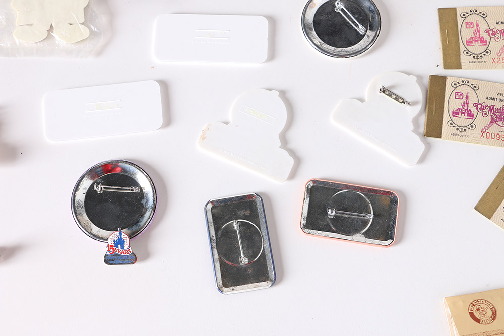 Disney Collectibles Including Anniversary Pins