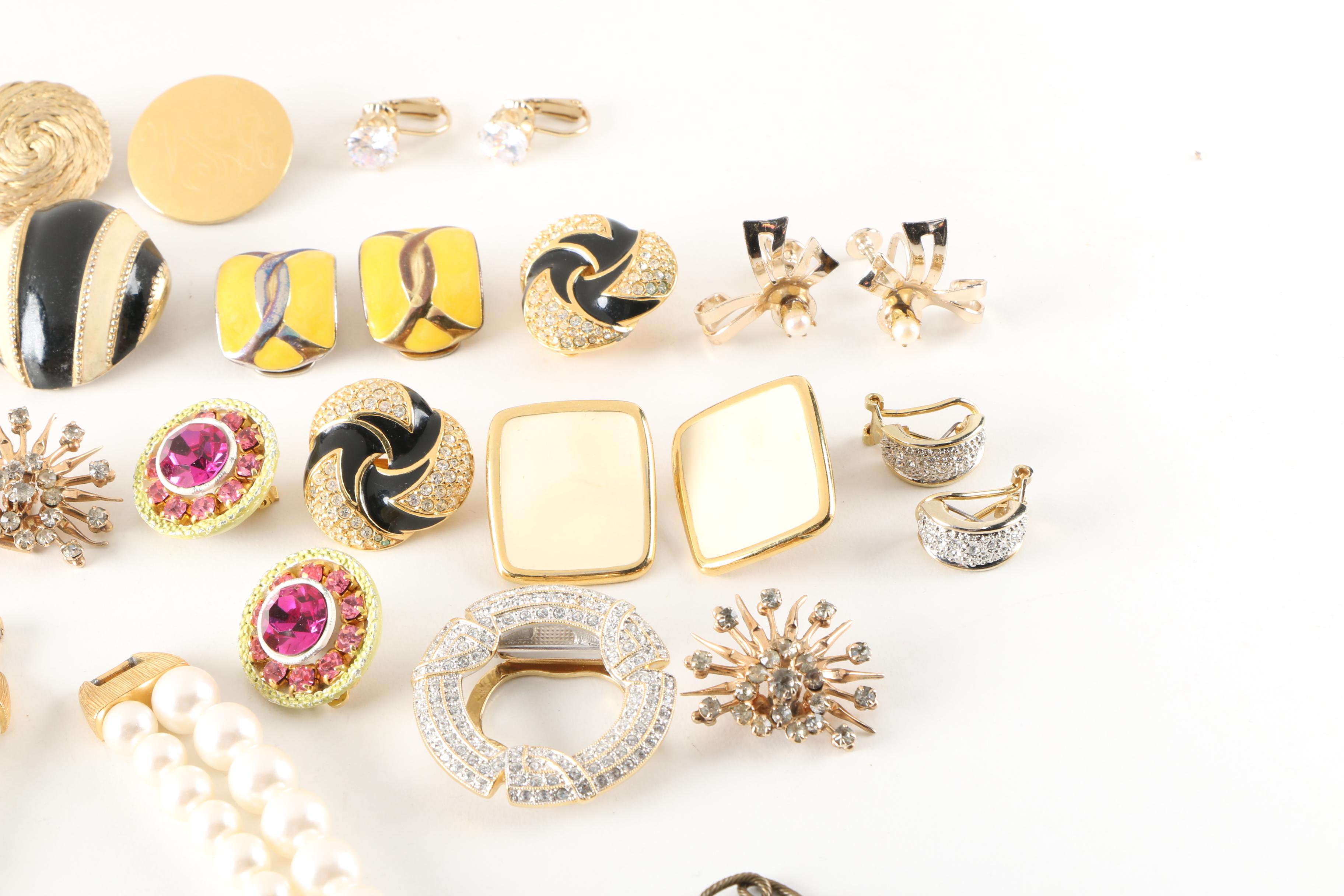 Vintage Costume Jewelry Including Swarovski