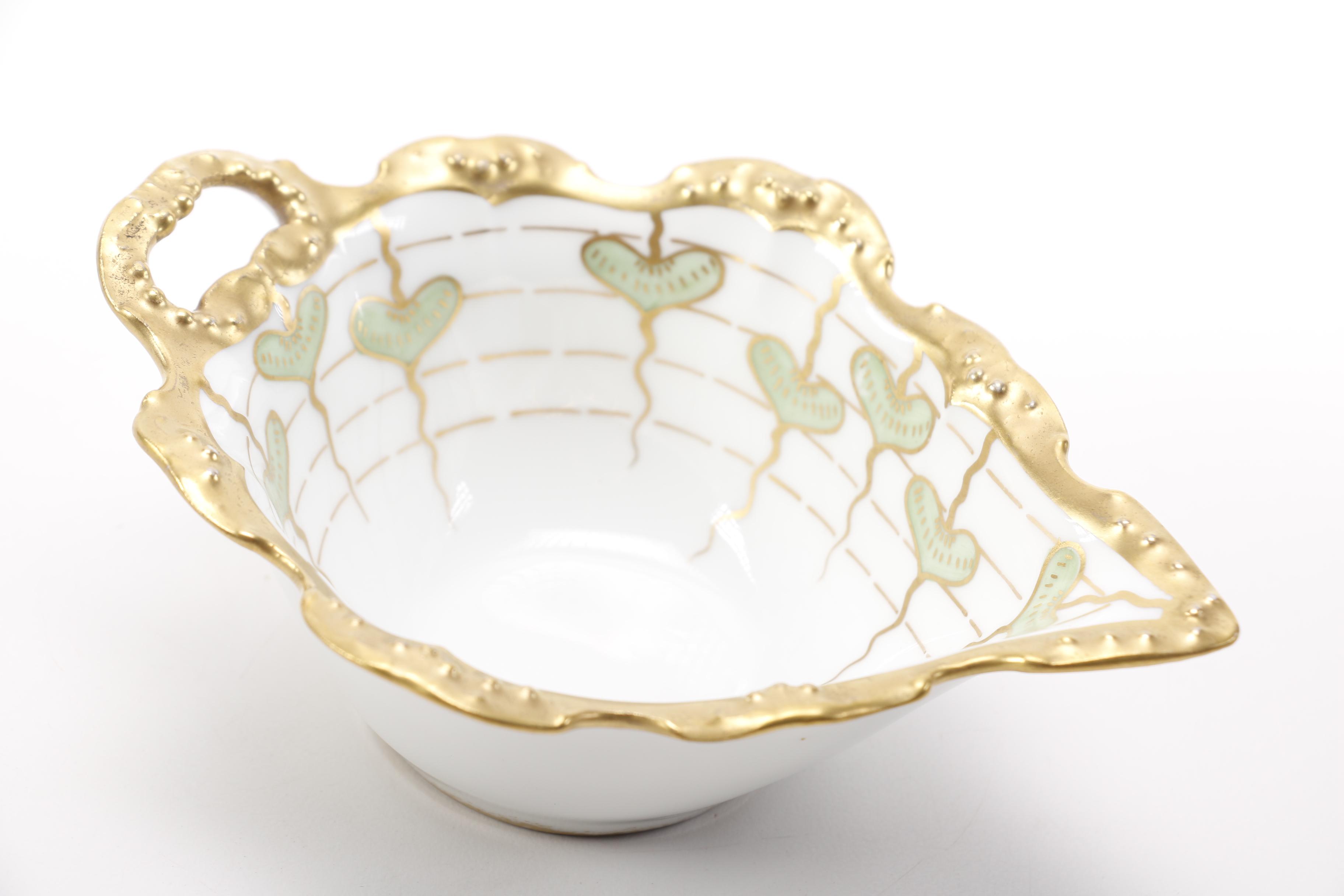 Limoges Gravy Boat and Saucer