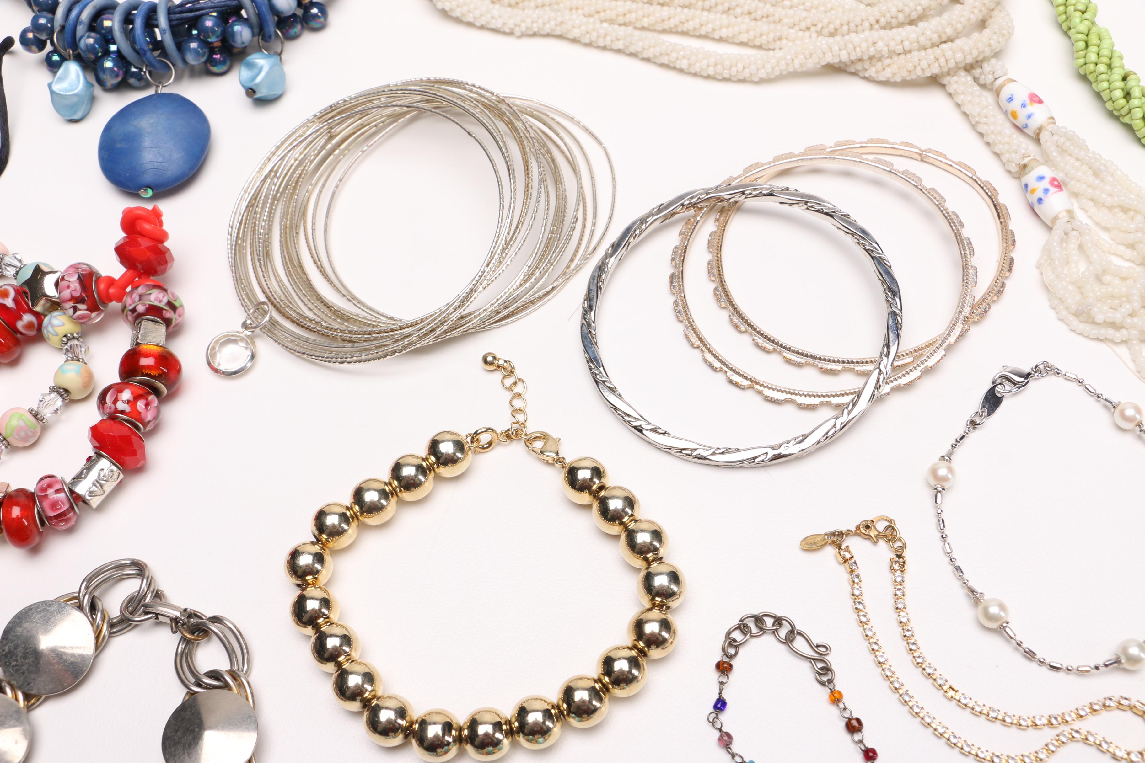 Costume Jewelry Necklaces and Bracelets