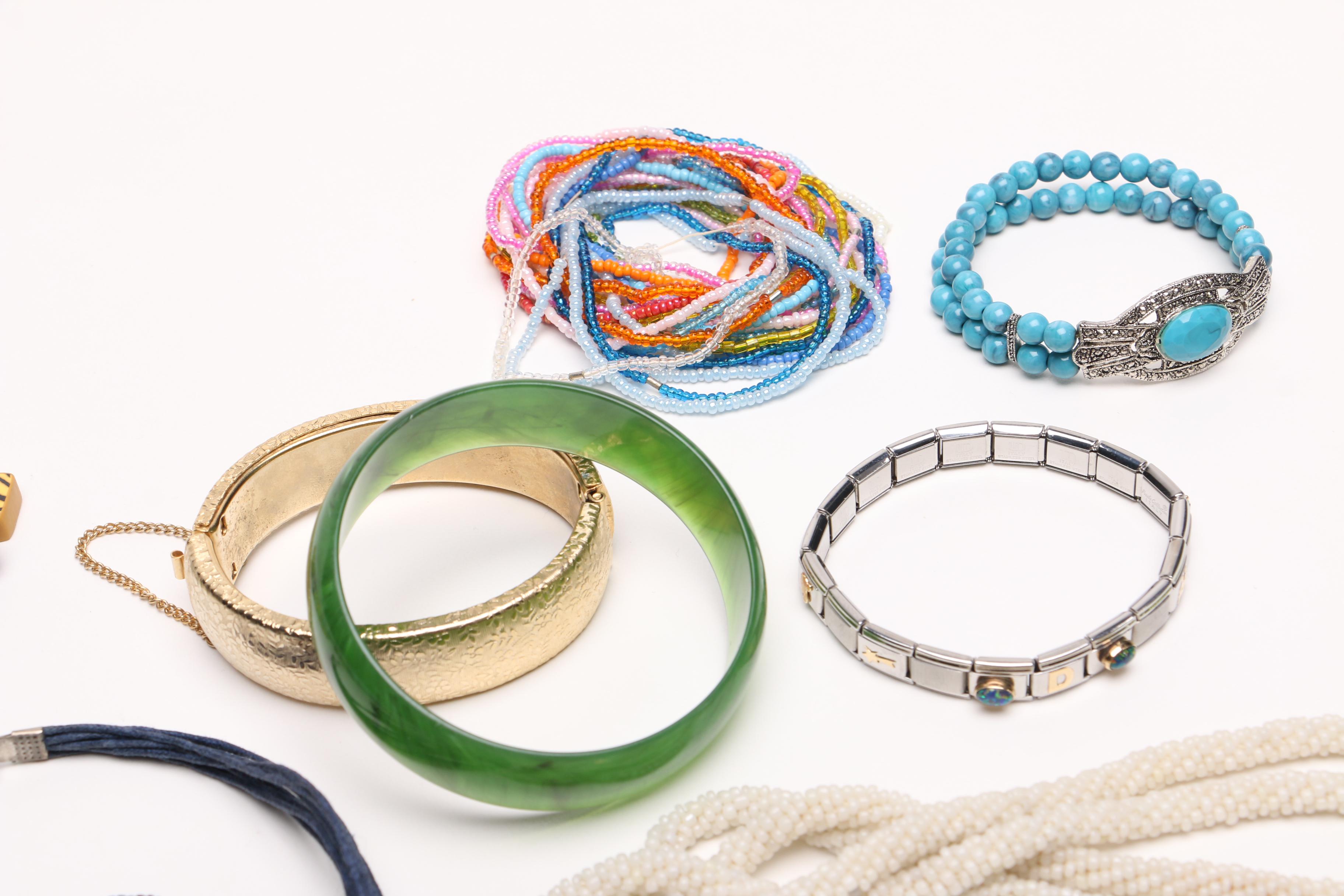 Costume Jewelry Necklaces and Bracelets