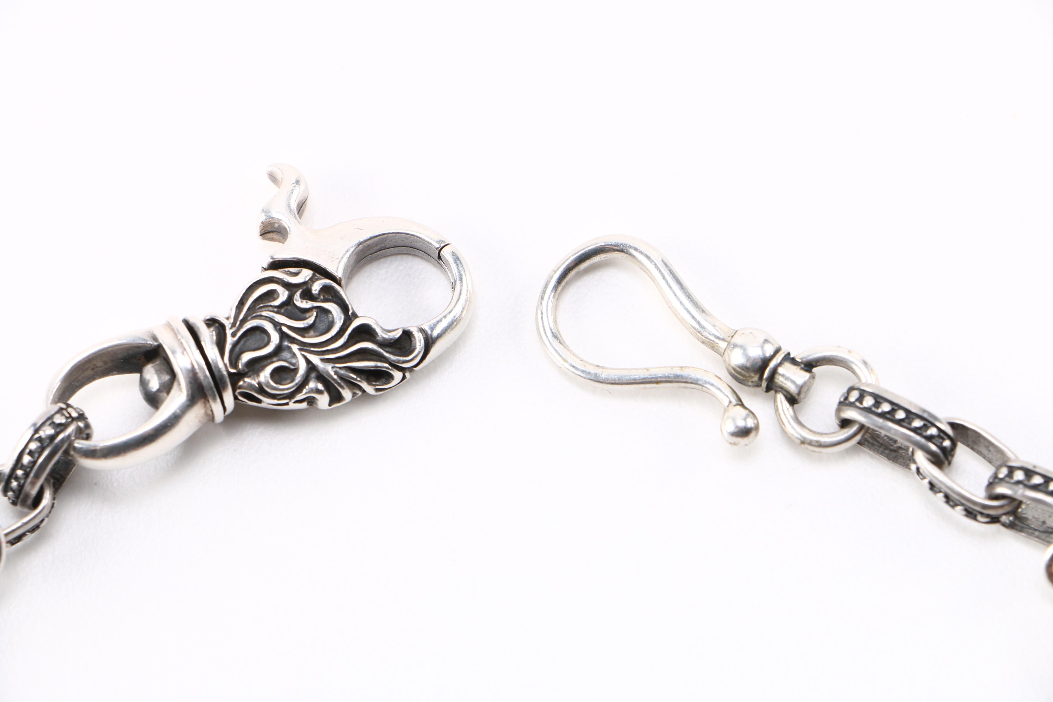 Sterling Freshwater Pearl Necklace by Chevron Royale