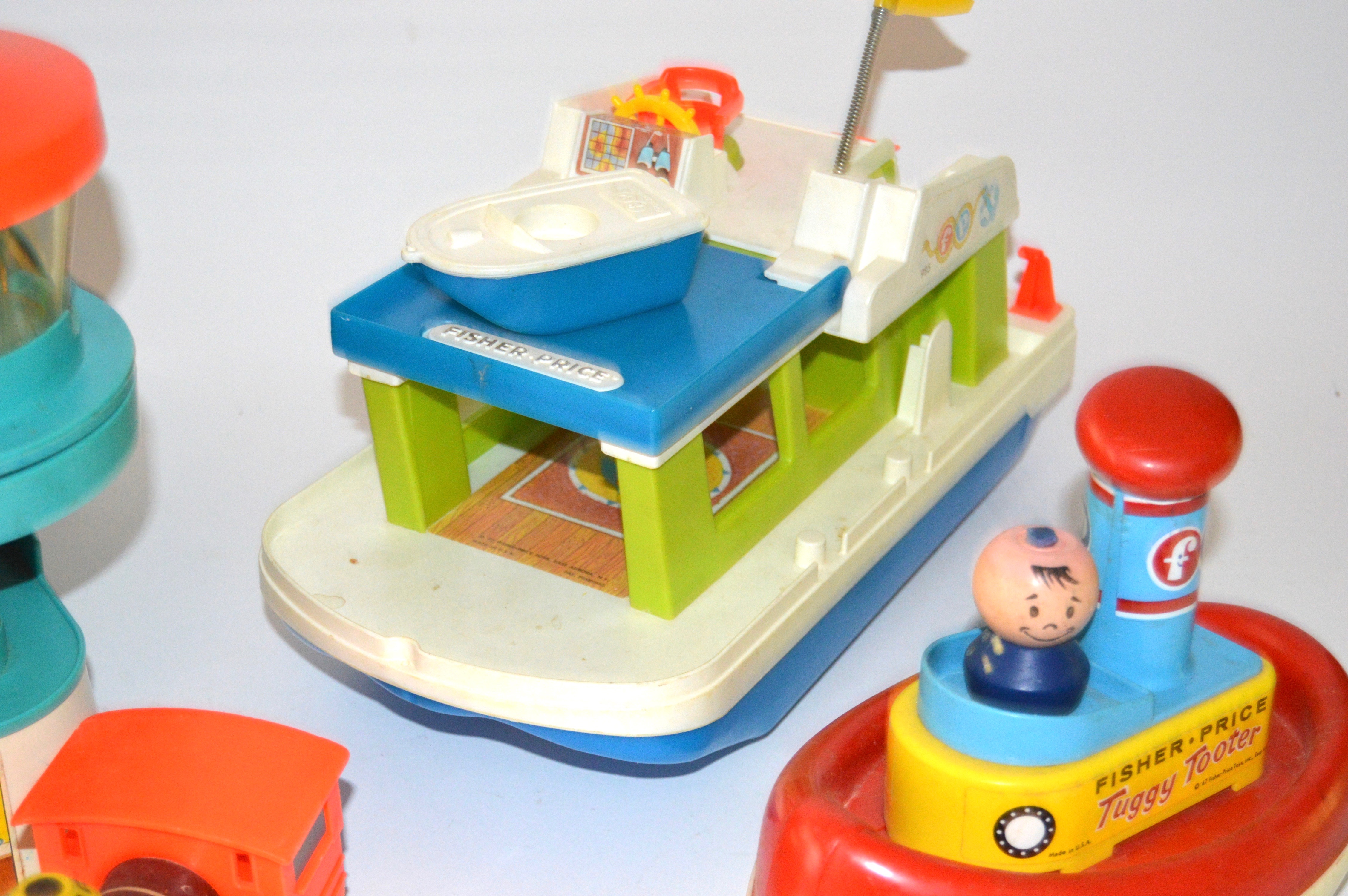 Vintage Fisher Price Little People Toys
